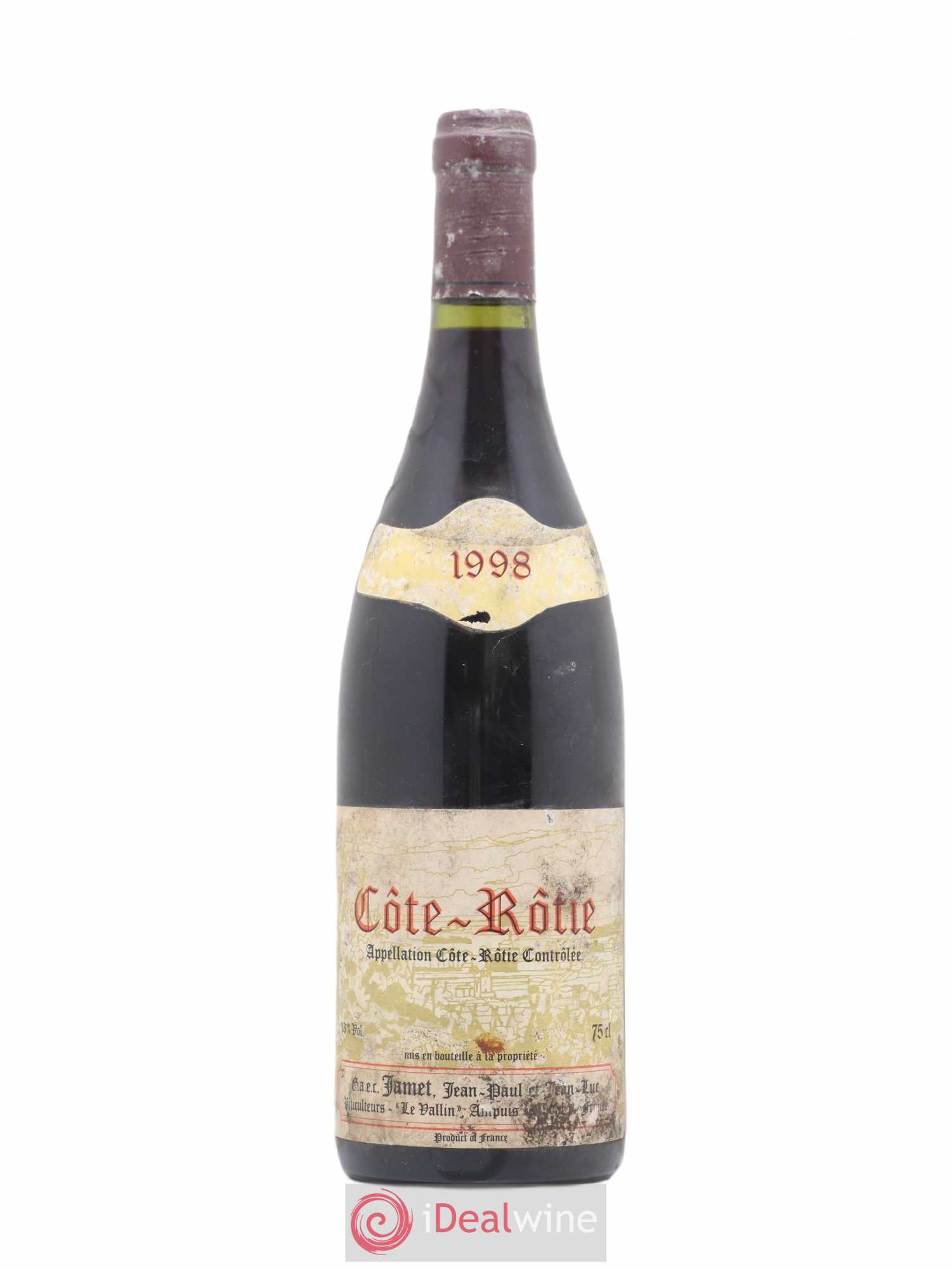 Côte-Rôtie Jamet (Domaine) 1998 - Lot de 1 bouteille - 0