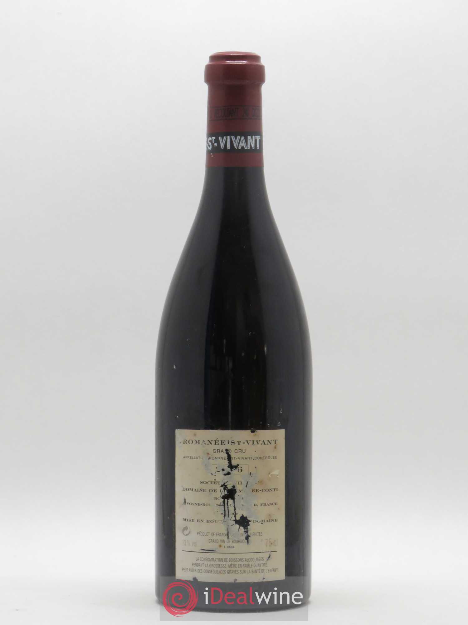 Romanée-Saint-Vivant Grand Cru Domaine de la Romanée-Conti 2006 - Lot de 1 bouteille - 1