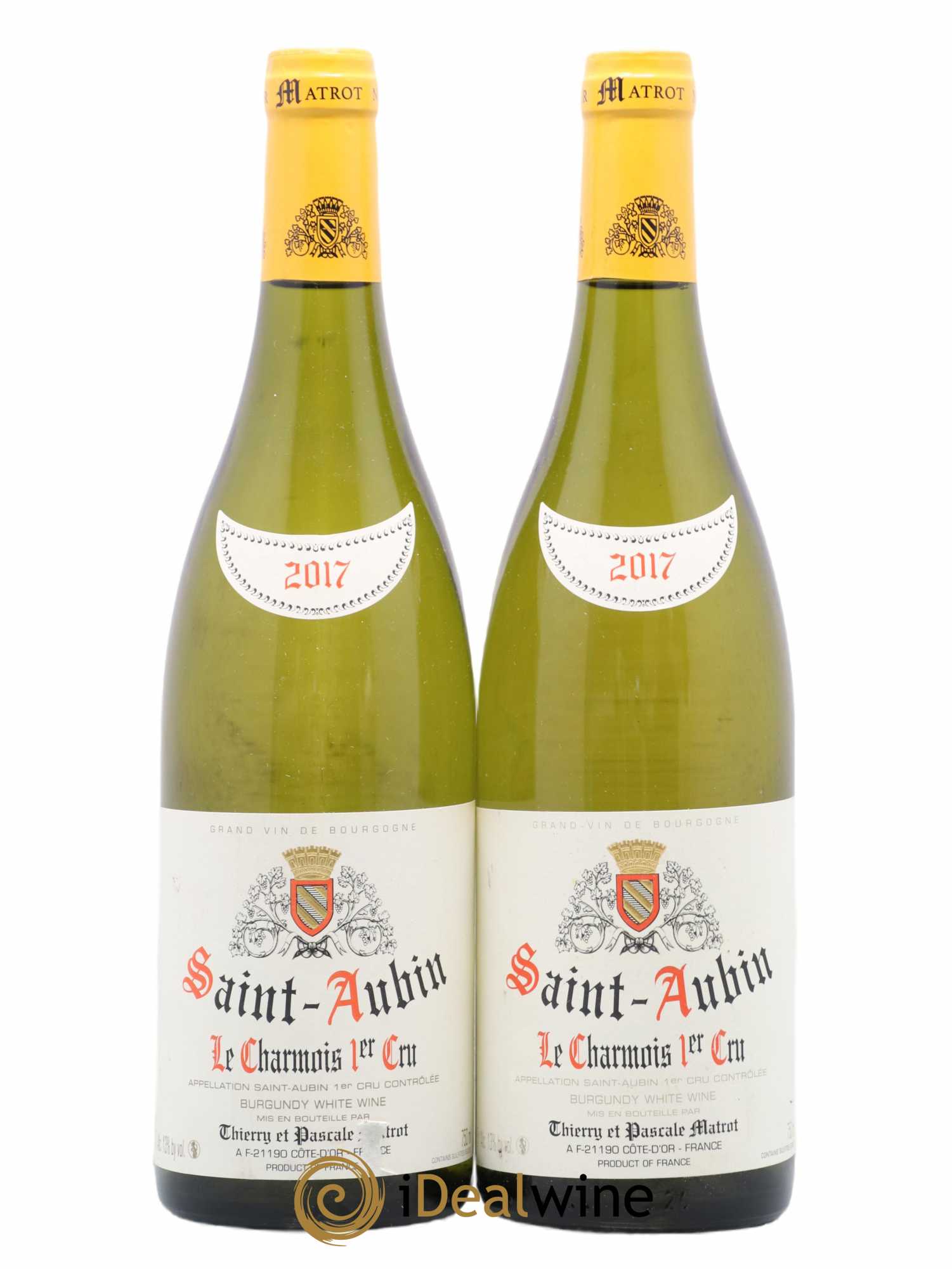 Saint-Aubin 1er Cru Le Charmois Matrot 2017 - Posten von 2 Flaschen - 0