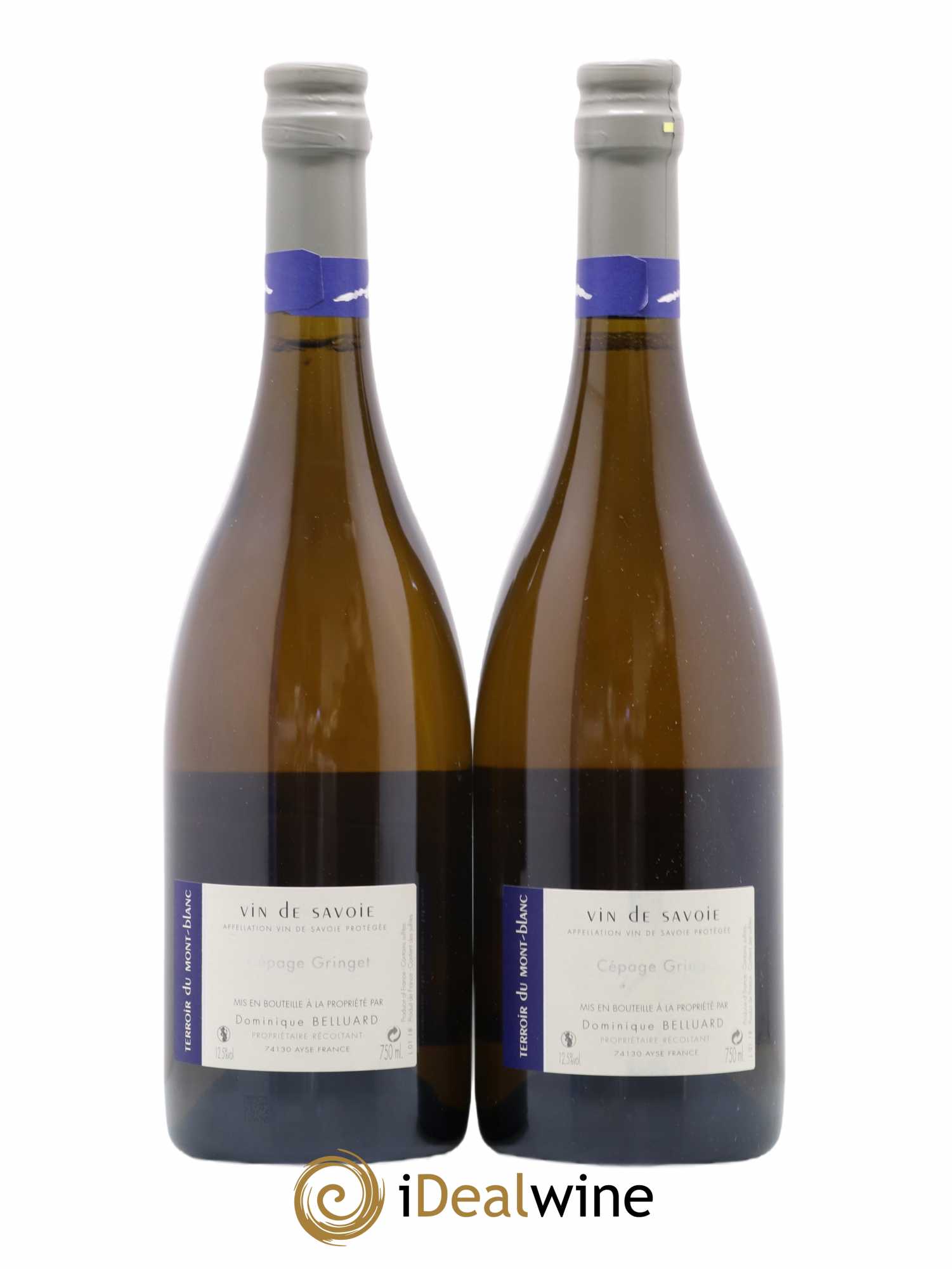Vin de Savoie Les Alpes Domaine Belluard 2018 - Lot de 2 bouteilles - 1