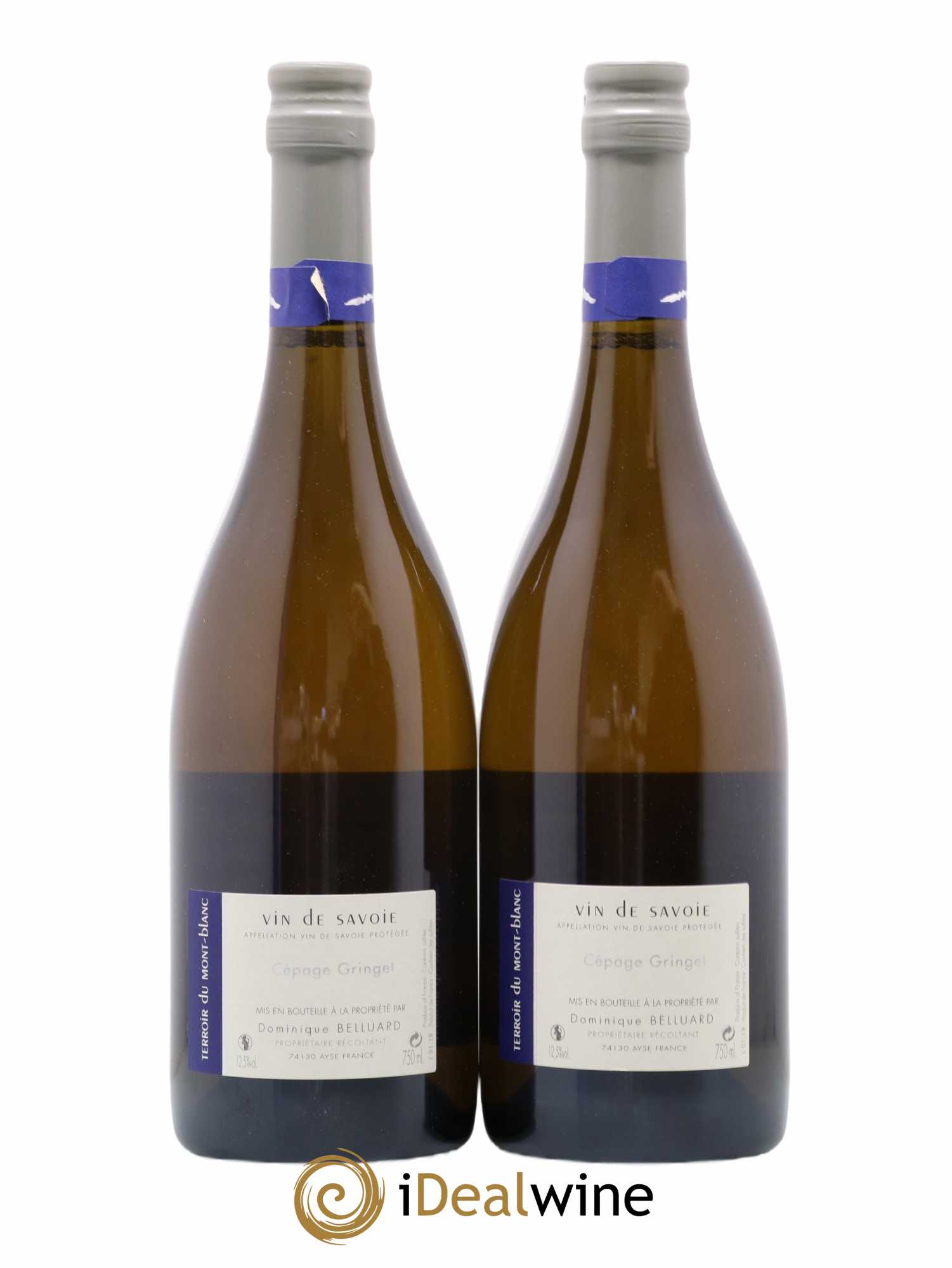 Vin de Savoie Les Alpes Domaine Belluard 2018 - Lot de 2 bouteilles - 1