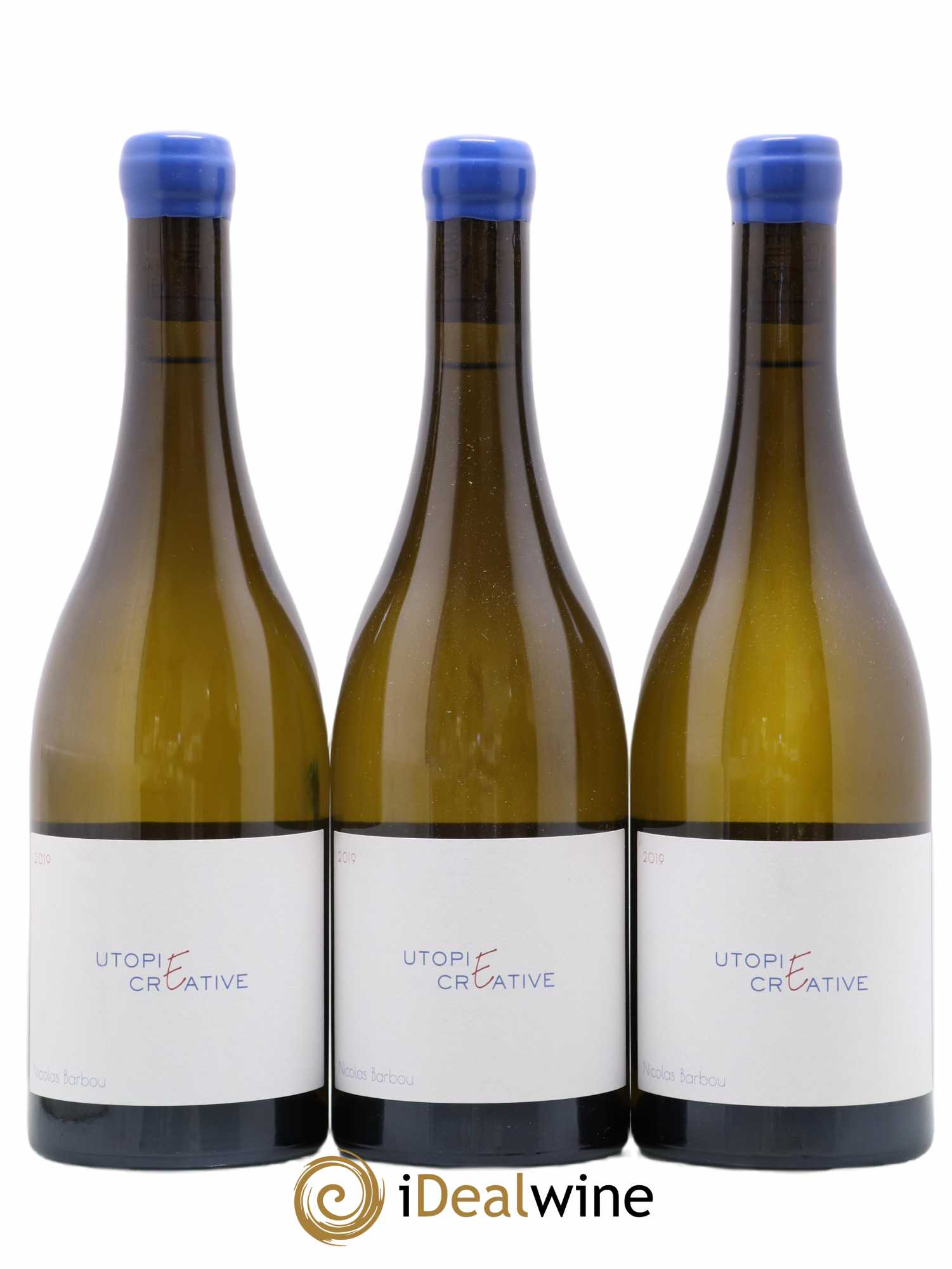 Touraine Oisly Utopie Créative Nicolas Barbou 2019 - Lot de 3 bouteilles - 0