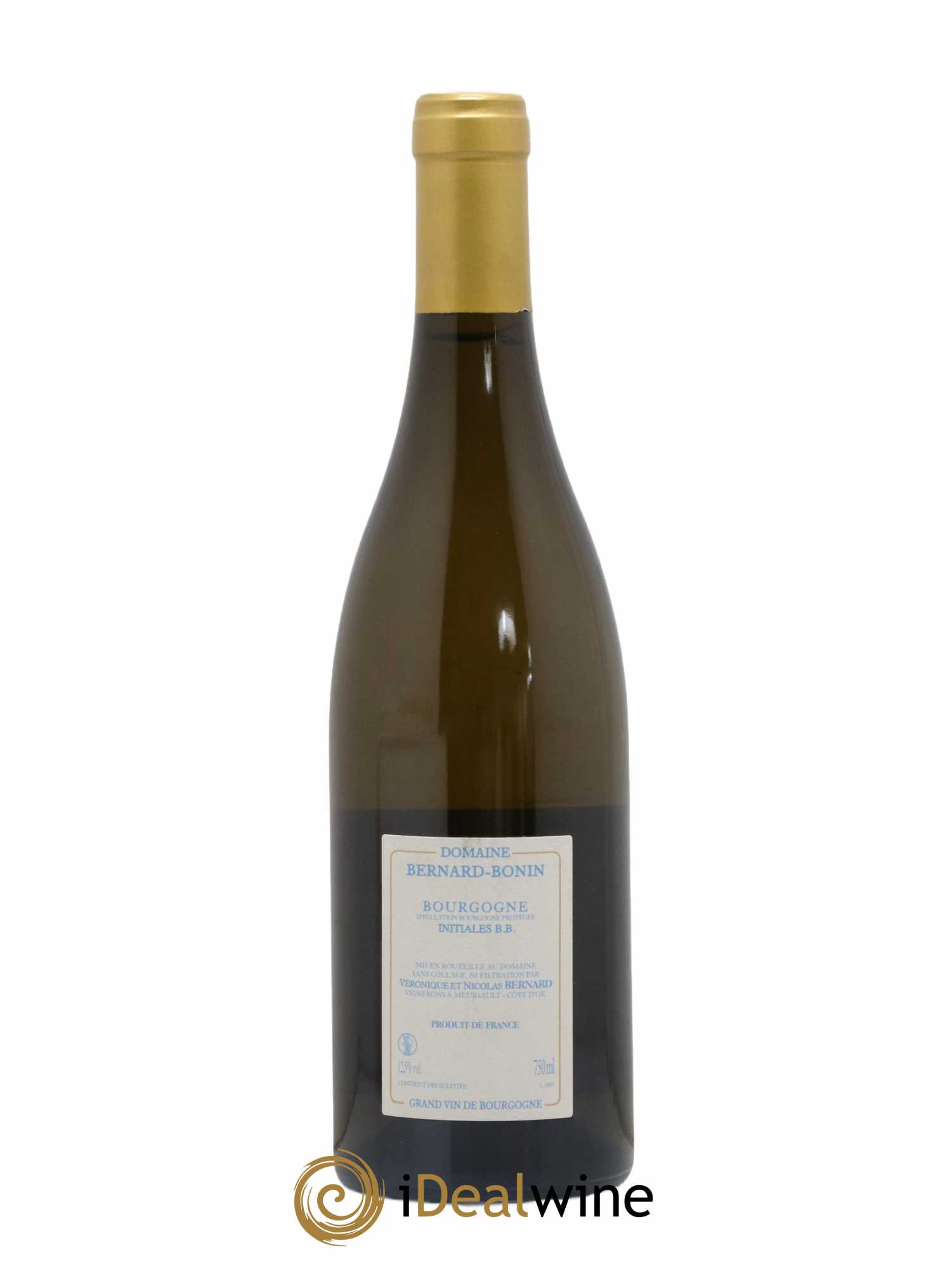 Bourgogne Initiales BB Bernard Bonin 2018 - Lot de 1 bouteille - 1