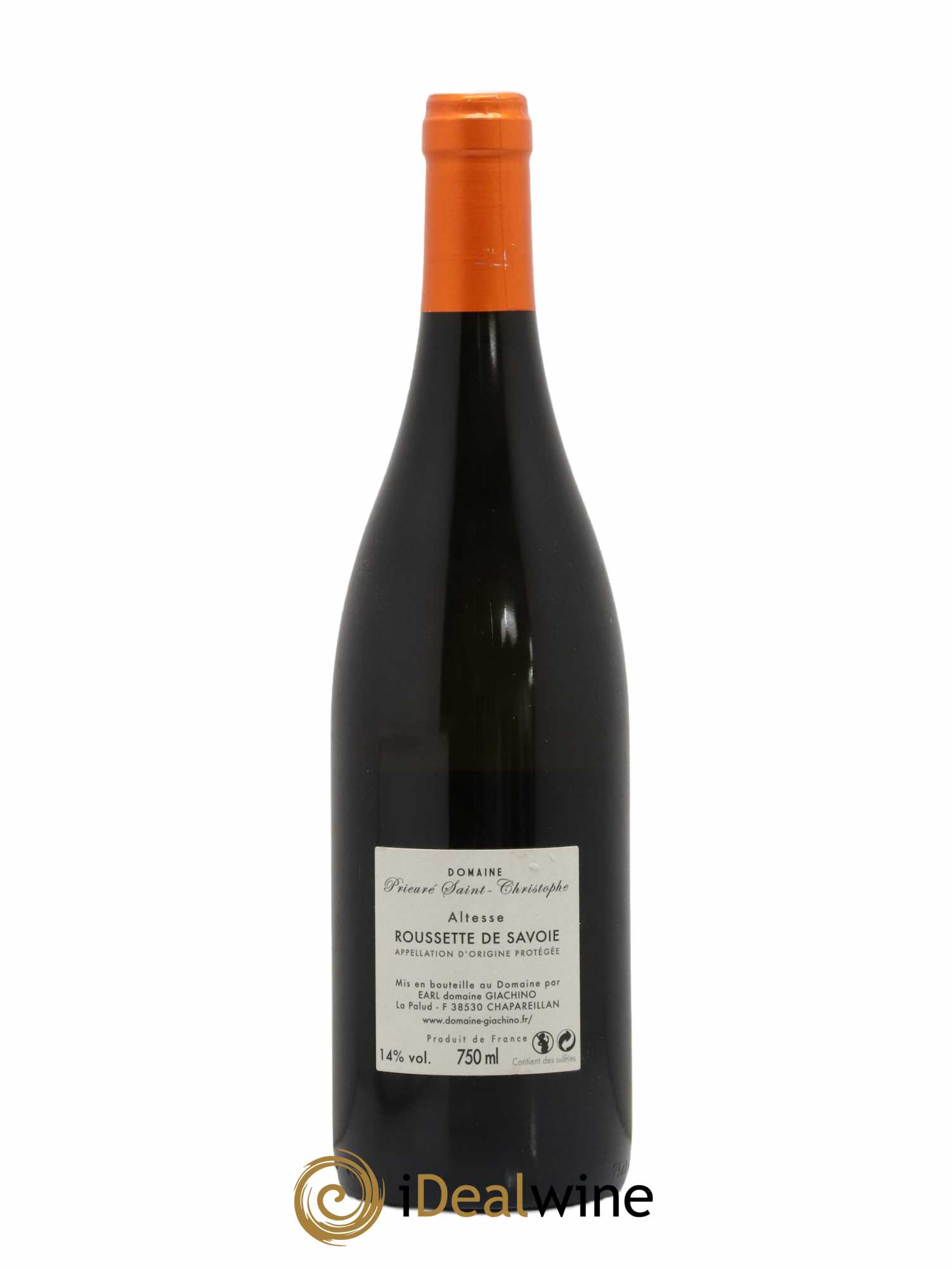 Vin des Allobroges Altesse Prieuré Saint Christophe (Domaine) 2016 - Lot de 1 bouteille - 1