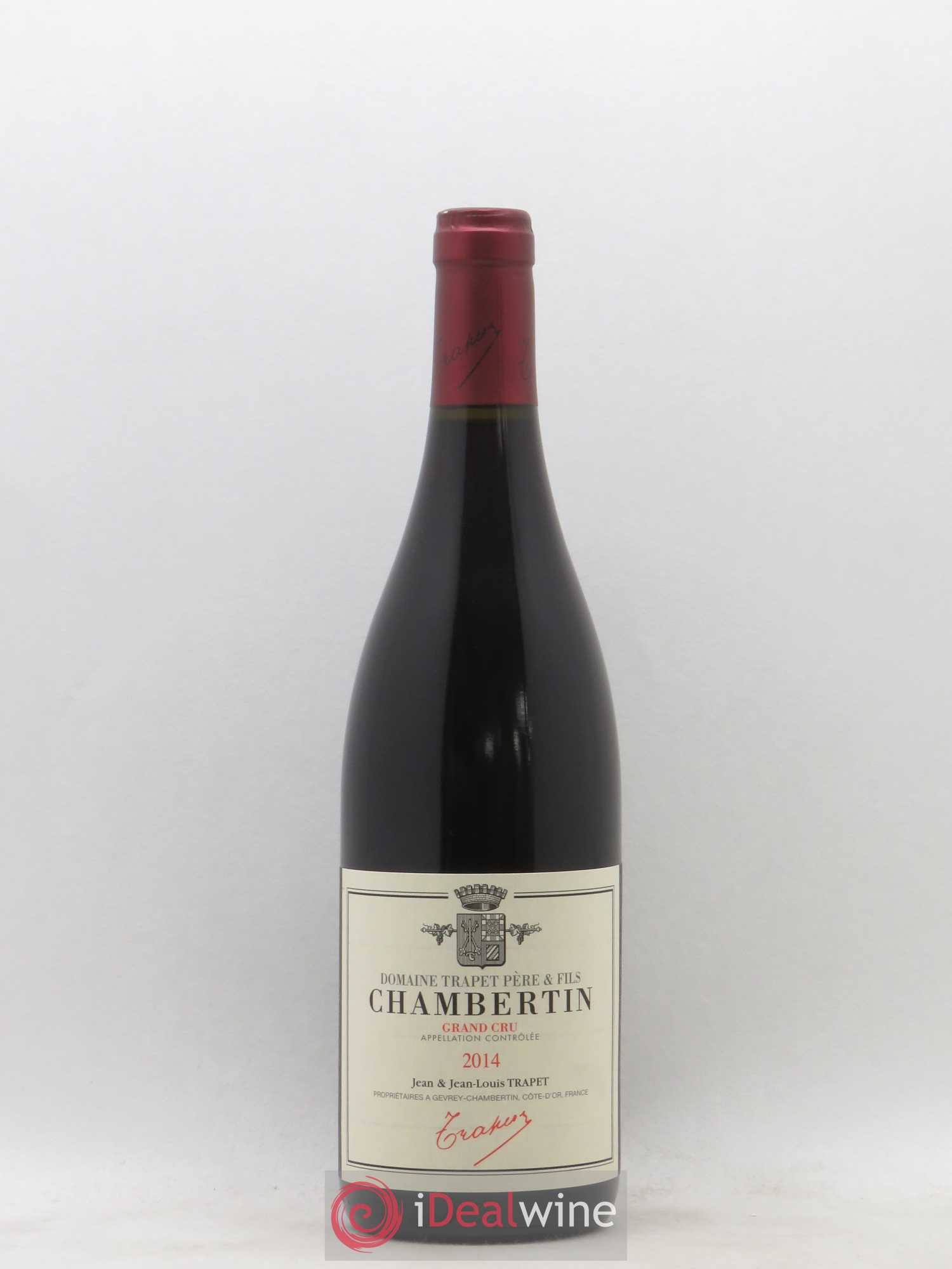 Chambertin Grand Cru Domaine Trapet 2014 - Lot de 1 bouteille - 0