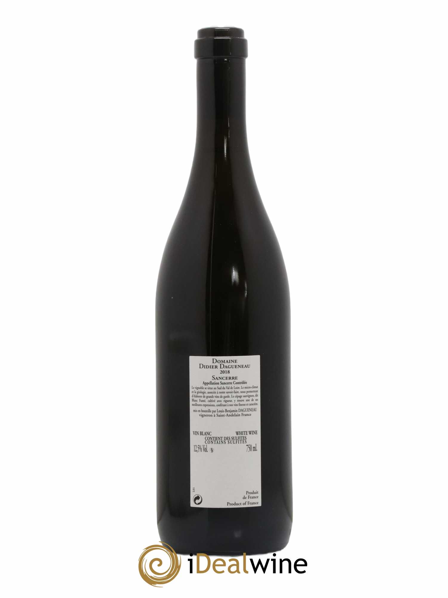 Sancerre En Chailloux Dagueneau 2018 - Lot de 1 bouteille - 1