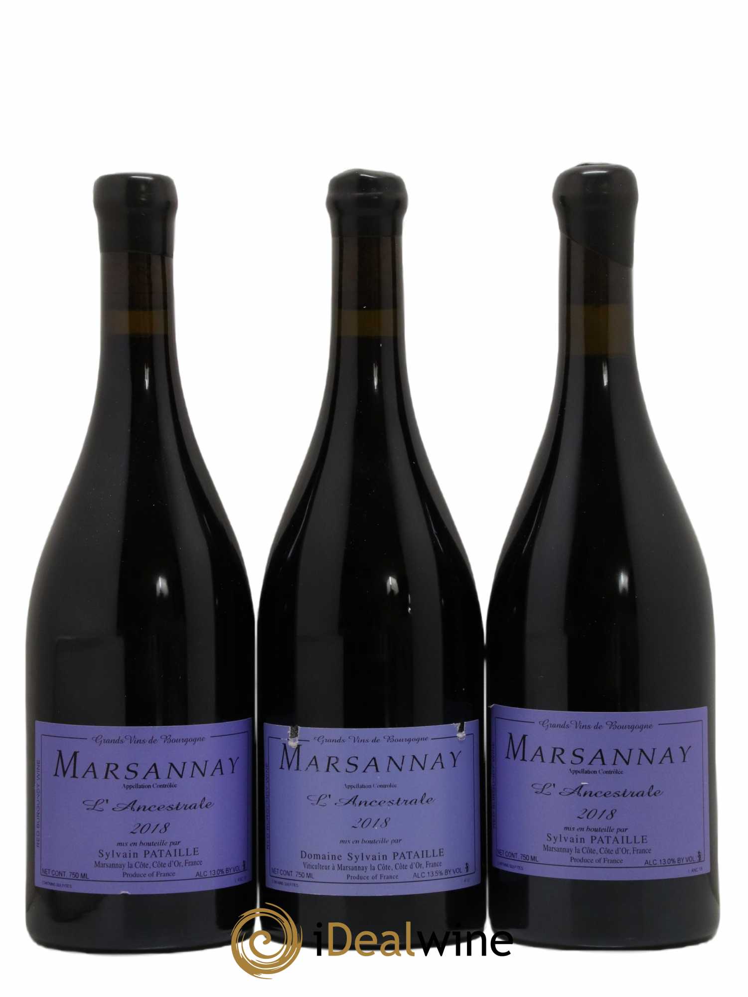 Marsannay L'Ancestrale Sylvain Pataille (Domaine) 2018 - Lot de 3 bouteilles - 0