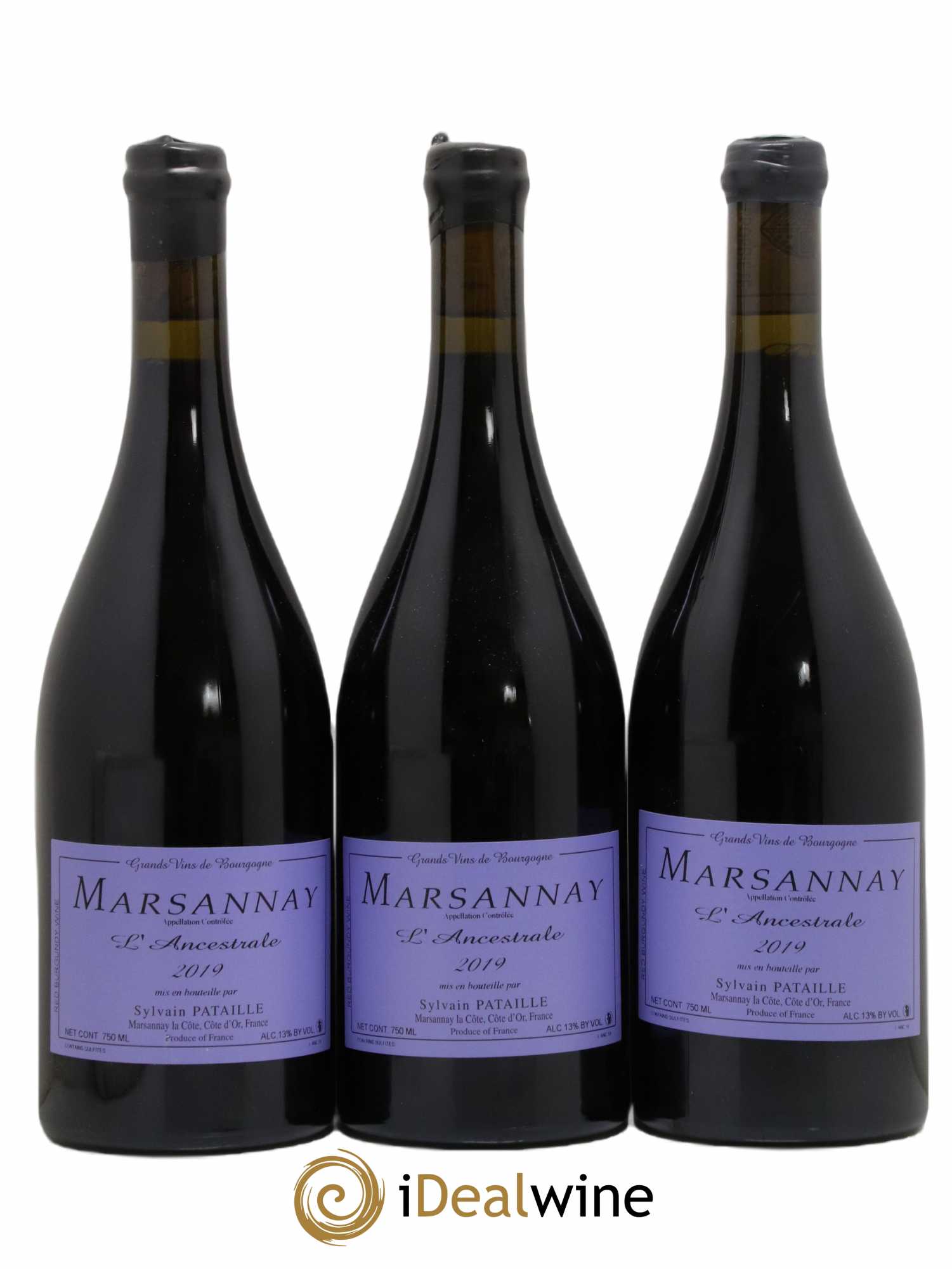 Marsannay L'Ancestrale Sylvain Pataille (Domaine) 2019 - Lot de 3 bouteilles - 0