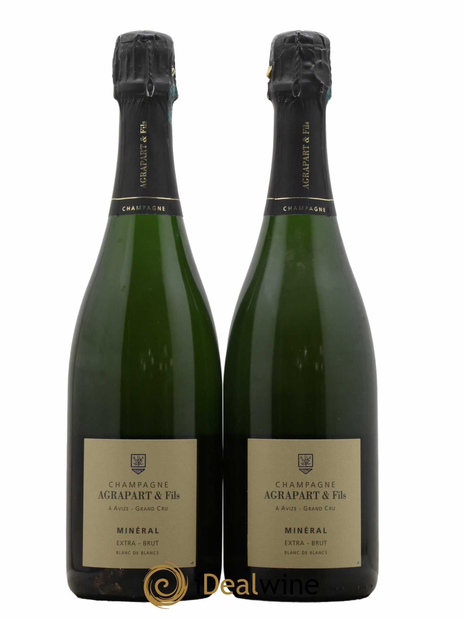 Minéral Blanc de Blancs Extra-Brut Agrapart & Fils 2008 - Lot de 2 bouteilles - 0
