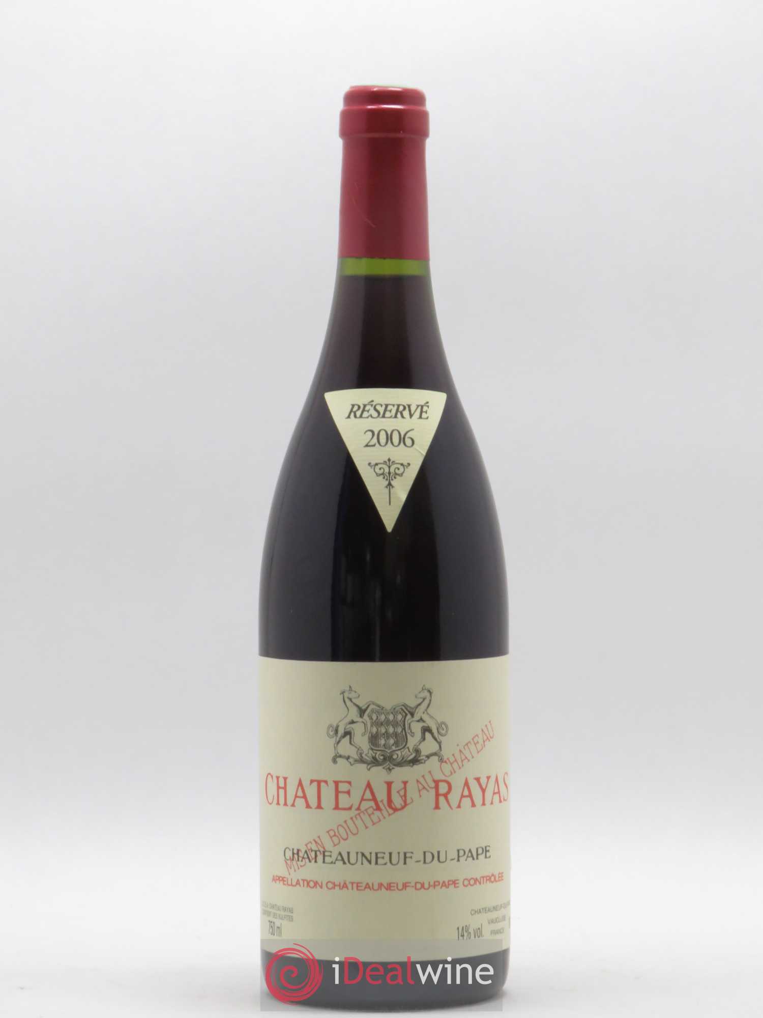 Châteauneuf-du-Pape Château Rayas Emmanuel Reynaud 2006 - Lot de 1 bouteille - 0