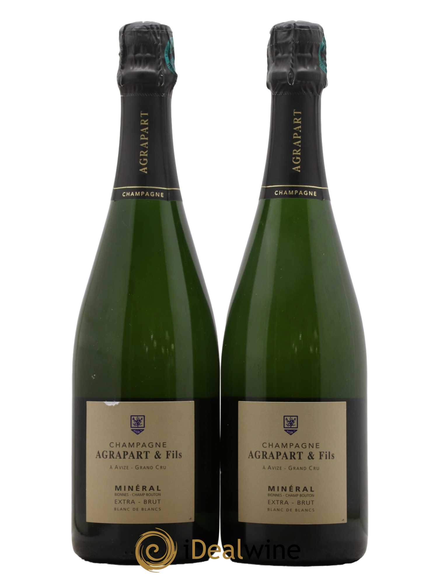 Minéral Blanc de Blancs Extra-Brut Agrapart & Fils 2015 - Lot de 2 bouteilles - 0