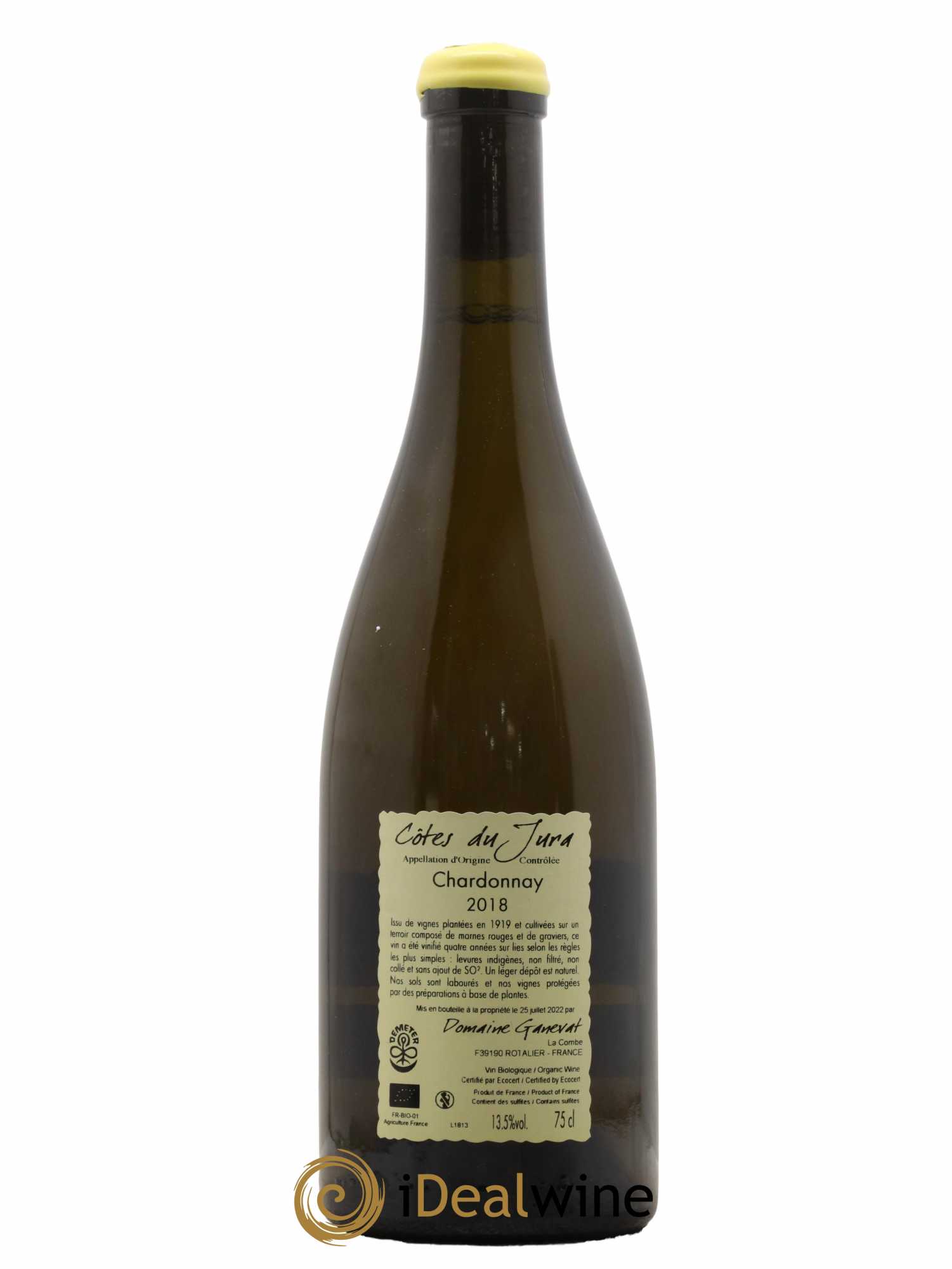 Côtes du Jura Les Grands Teppes Vieilles Vignes Jean-François Ganevat (Domaine) 2018 - Lot de 1 bouteille - 1