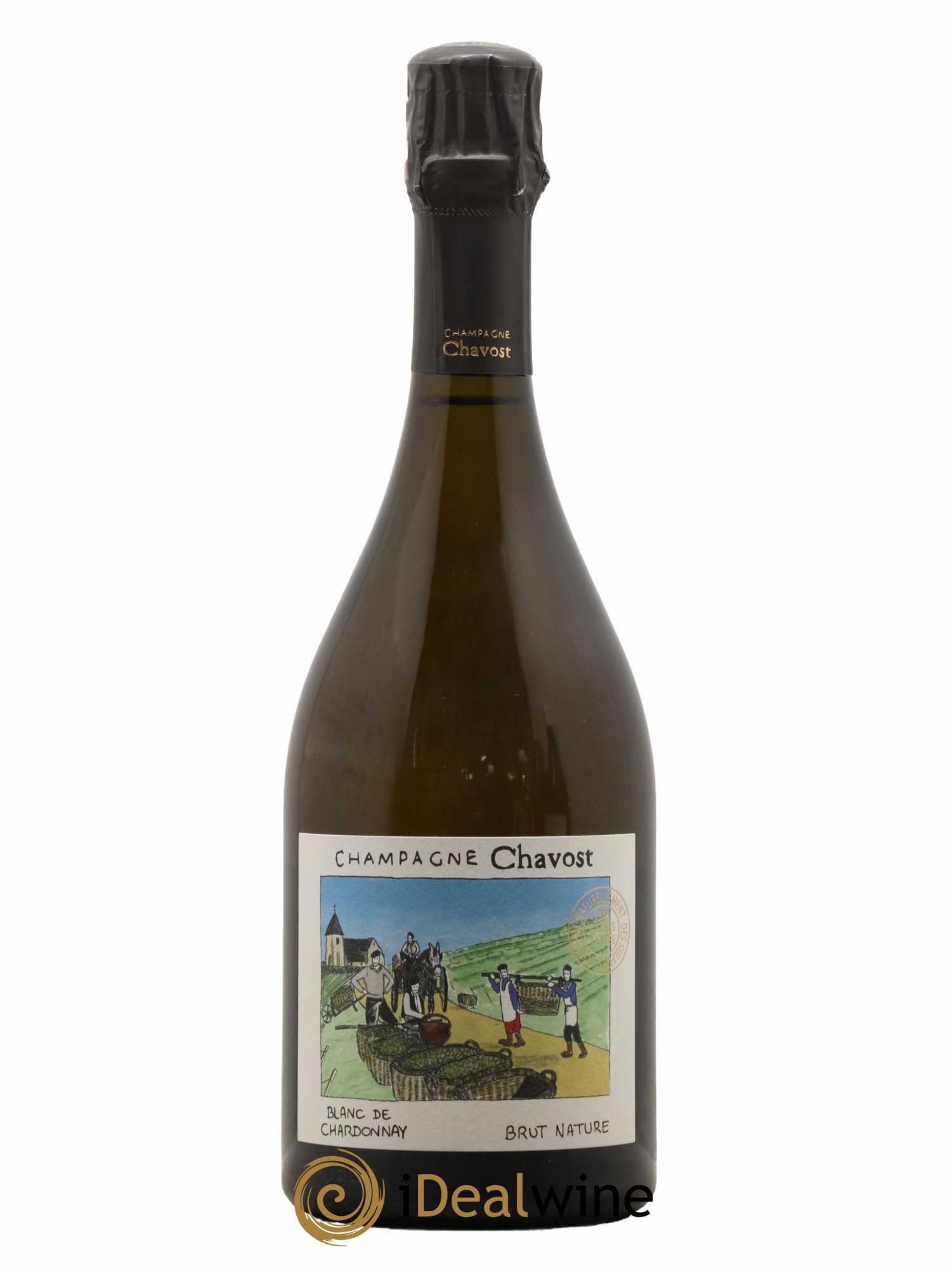 Champagne Blanc de Chardonnay Chavost - Lot de 1 bouteille - 0