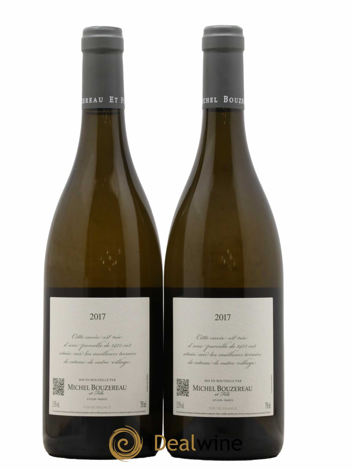 Vin de France 1473 Michel Bouzereau 2017 - Lot de 2 bouteilles - 1