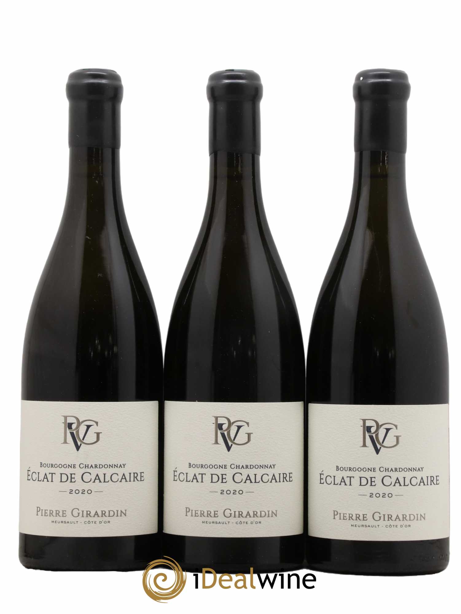 Bourgogne Eclat de Calcaire Chardonnay Pierre Girardin 2020 - Lot de 3 bouteilles - 0