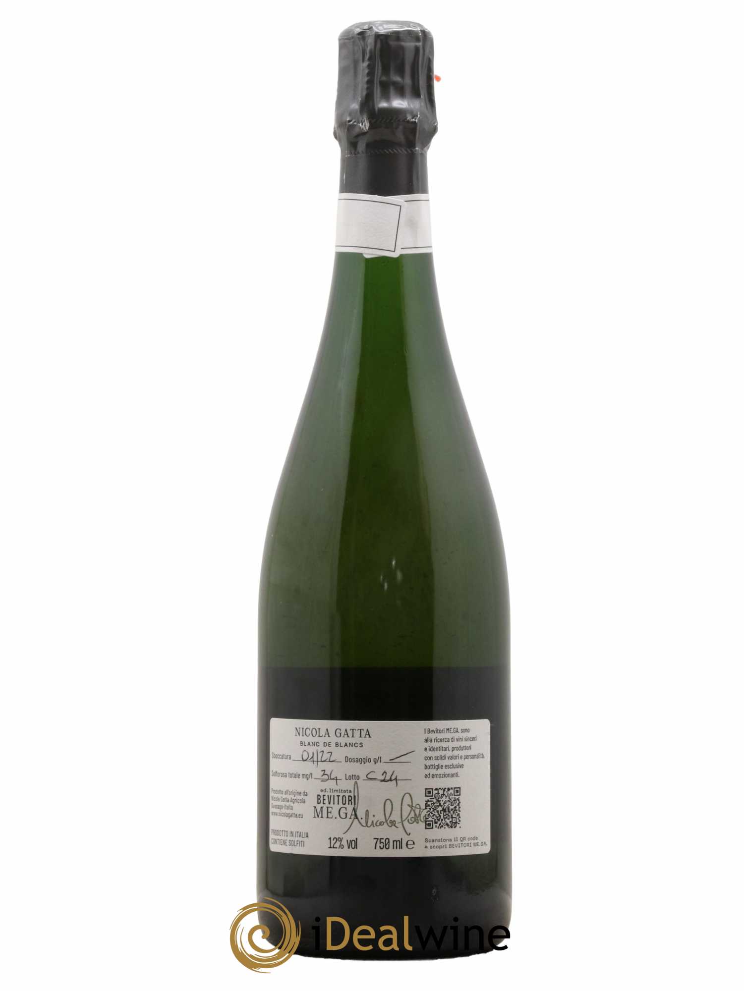 Champagne 78 lunes serie limitée R.D Nature Nicolas Gatta - Lot of 1 bottle - 1