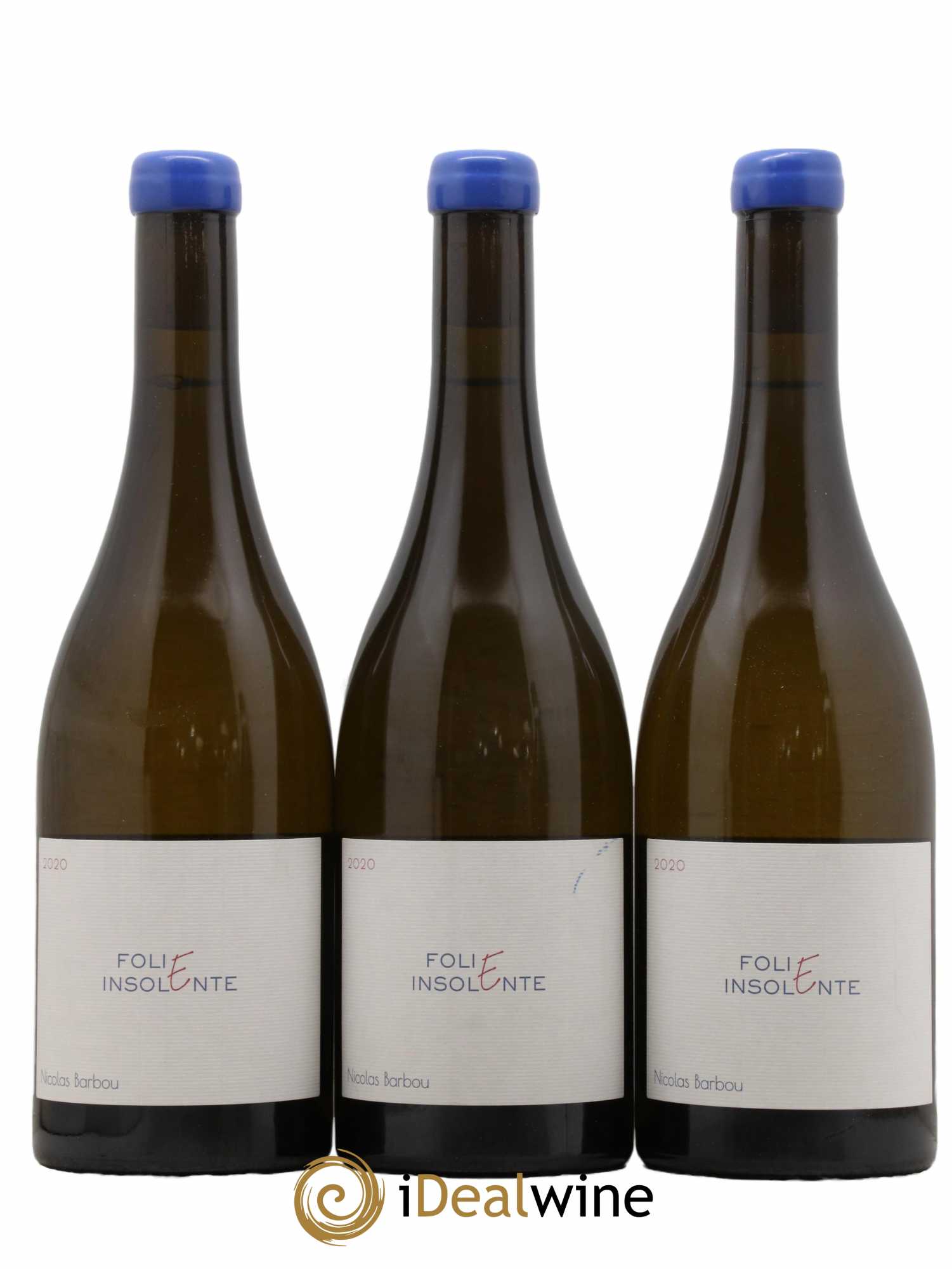 Touraine-Oisly Folie Insolente Nicolas Barbou 2020 - Lot de 3 bouteilles - 0