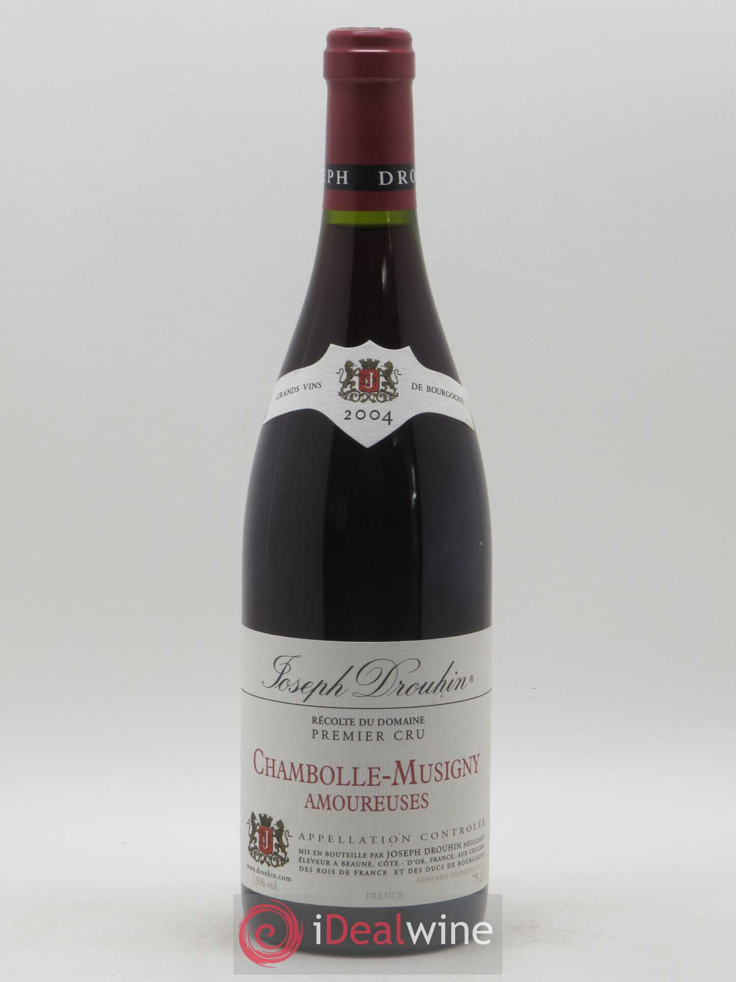 Chambolle-Musigny 1er Cru Les Amoureuses Joseph Drouhin 2004 - Lot de 1 bouteille - 0