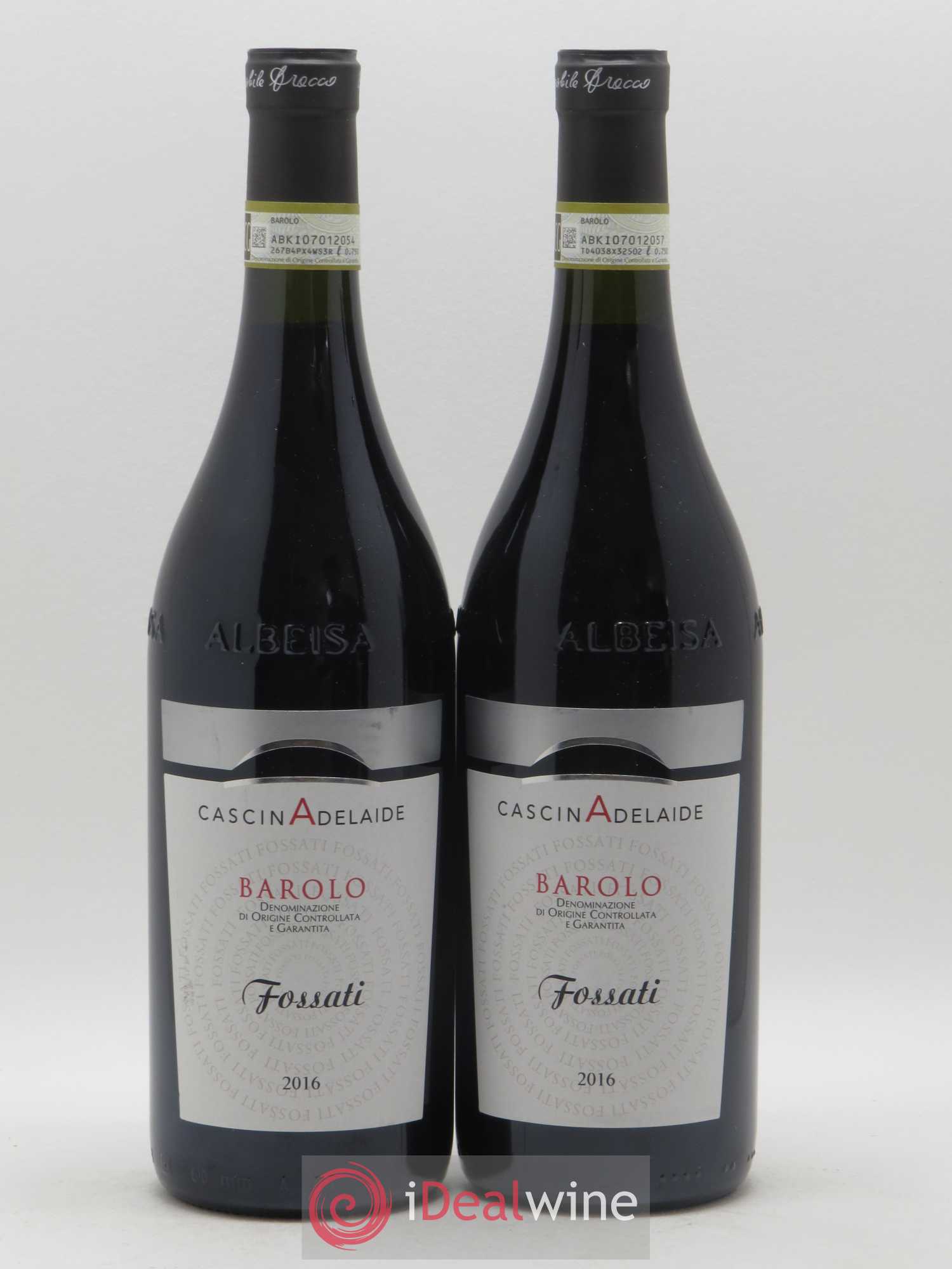Barolo Fossati Cascina Adelaide 2016 - Lot de 2 bouteilles - 0