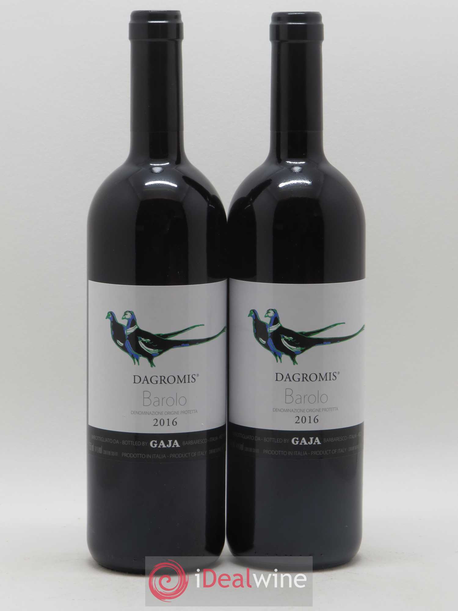 Barolo DOCG Dagromis Angelo Gaja 2016 - Lot de 2 bouteilles - 0