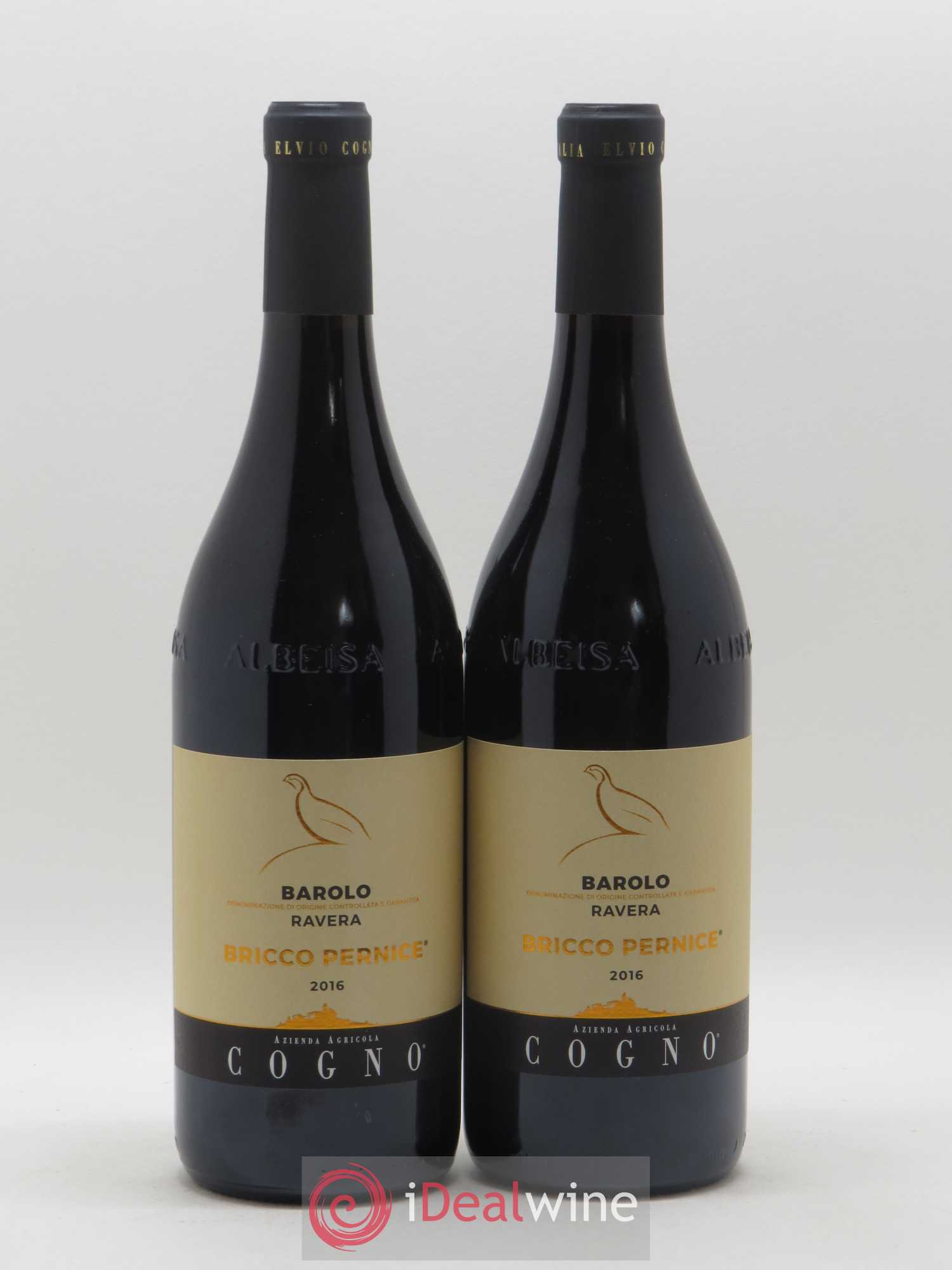 Barolo Ravera Bricco Pernice Cogno 2016 - Posten von 2 Flaschen - 0