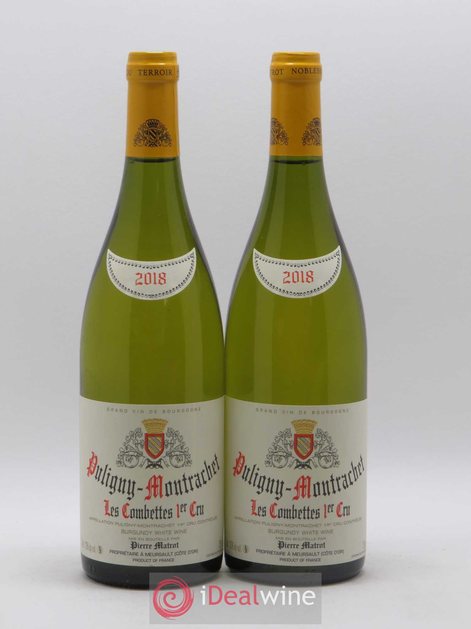 Puligny-Montrachet 1er Cru Les Combettes Matrot 2018 - Posten von 2 Flaschen - 0