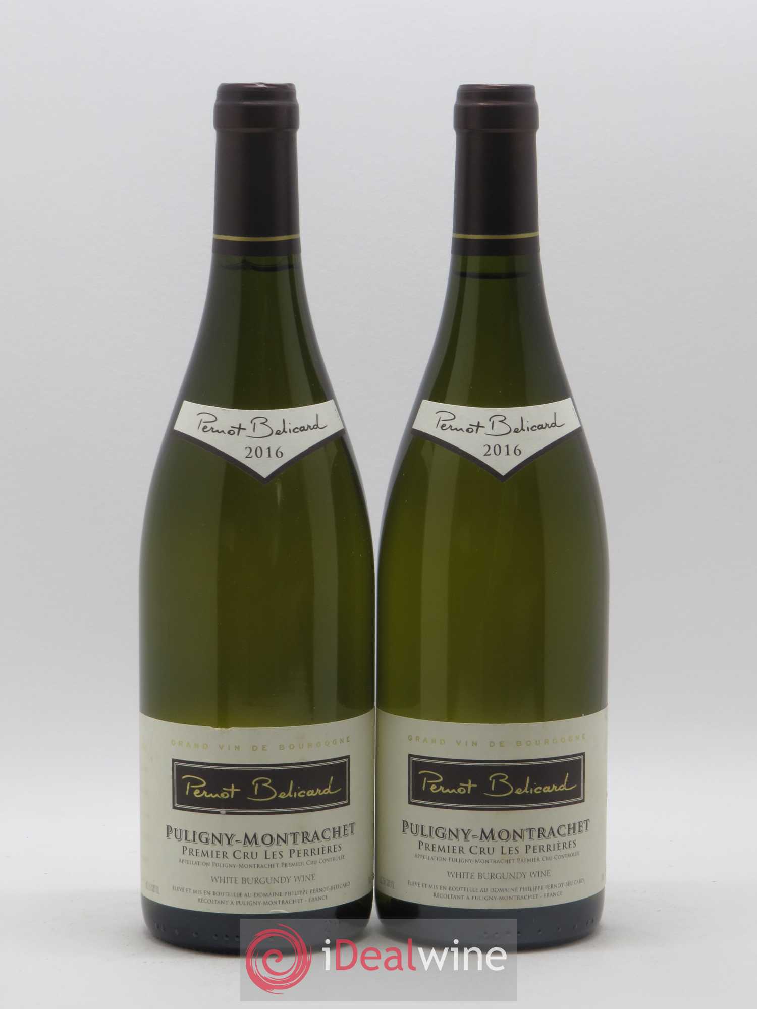 Puligny-Montrachet 1er Cru Les Perrières Pernot Belicard 2016 - Lotto di 2 bottiglie - 0