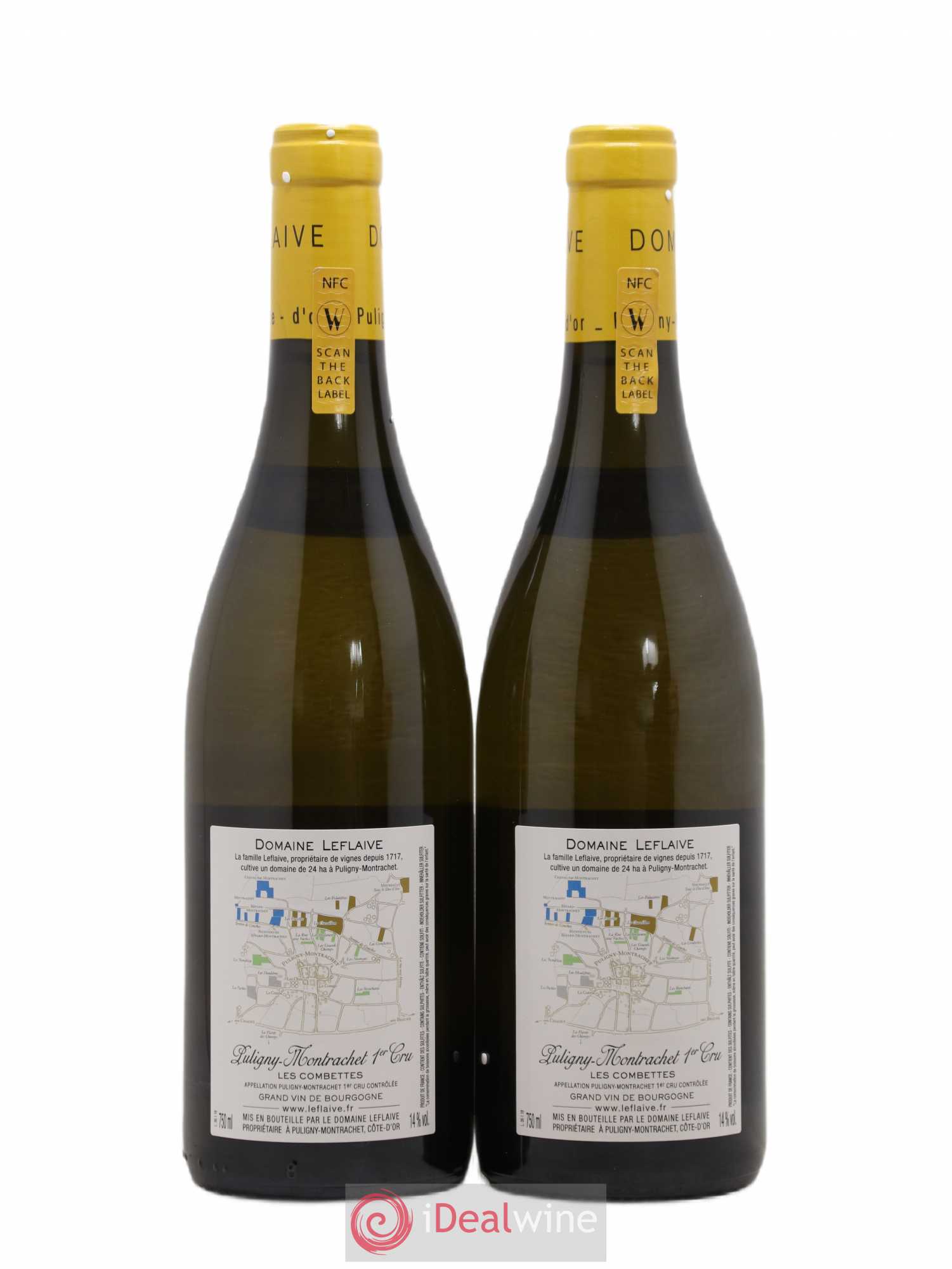 Puligny-Montrachet 1er Cru Les Combettes Leflaive (Domaine) 2019 - Lot de 2 bouteilles - 1