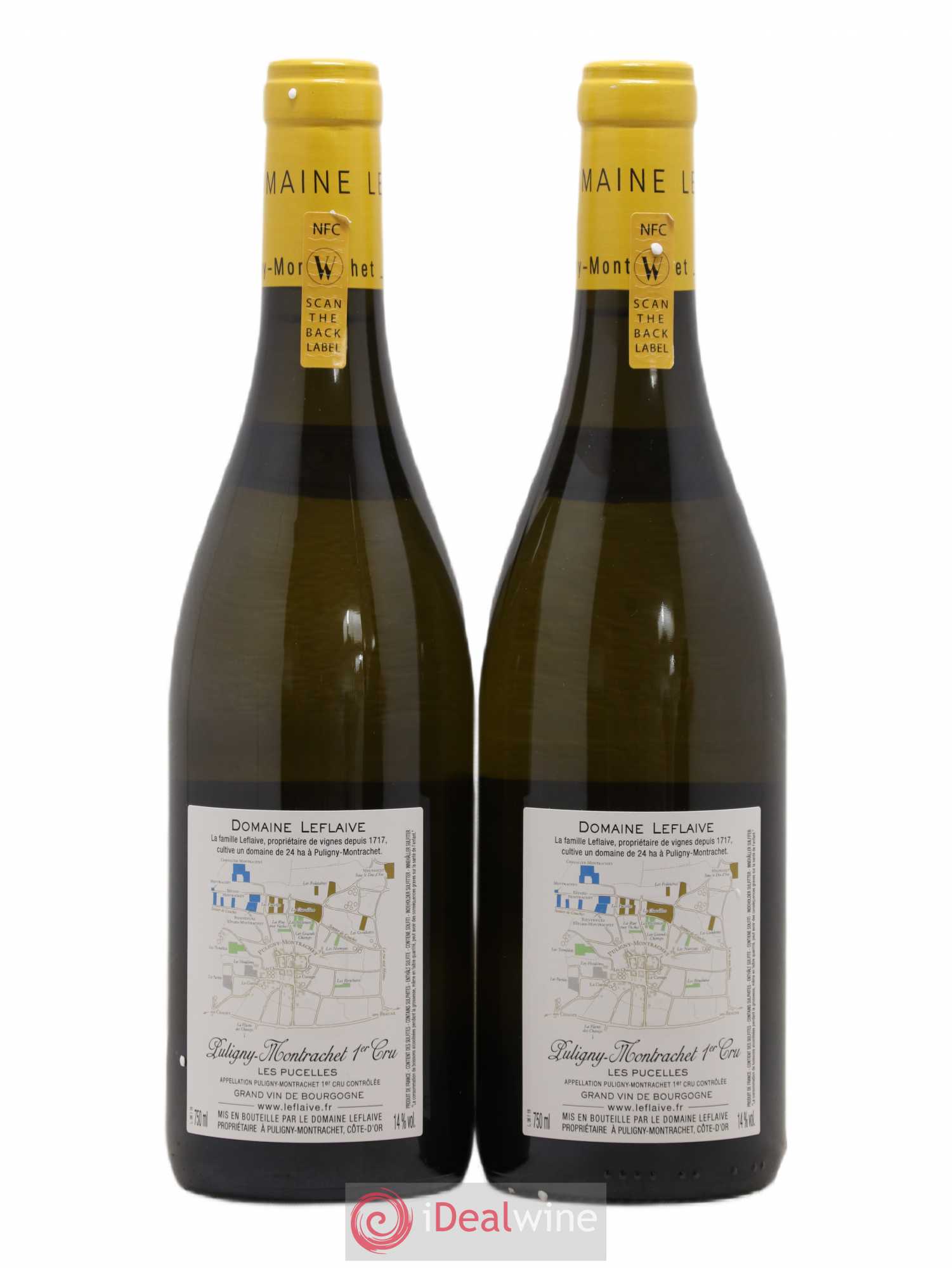 Puligny-Montrachet 1er Cru Les Pucelles Leflaive (Domaine) 2019 - Lot de 2 bouteilles - 1