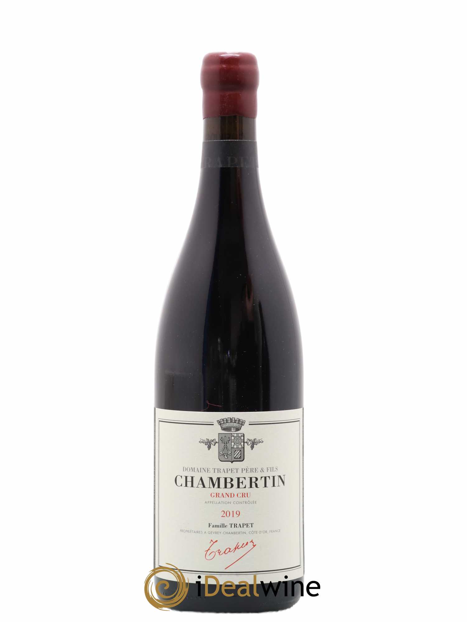 Chambertin Grand Cru Domaine Trapet 2019 - Lot de 1 bouteille - 0