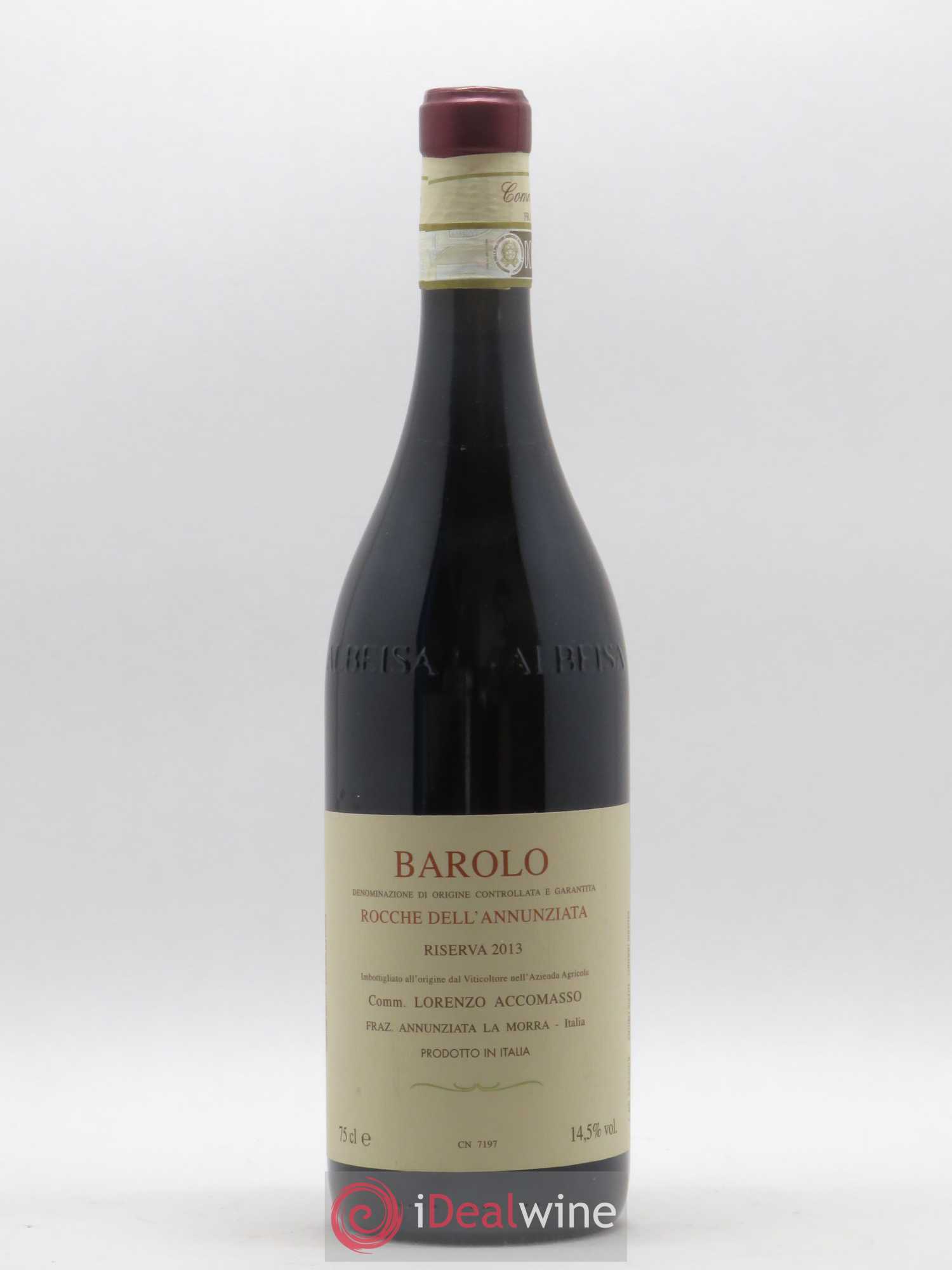 Barolo Roche dell'Annunziata Lorenzo Accomasso 2013 - Posten von 1 Flasche - 0