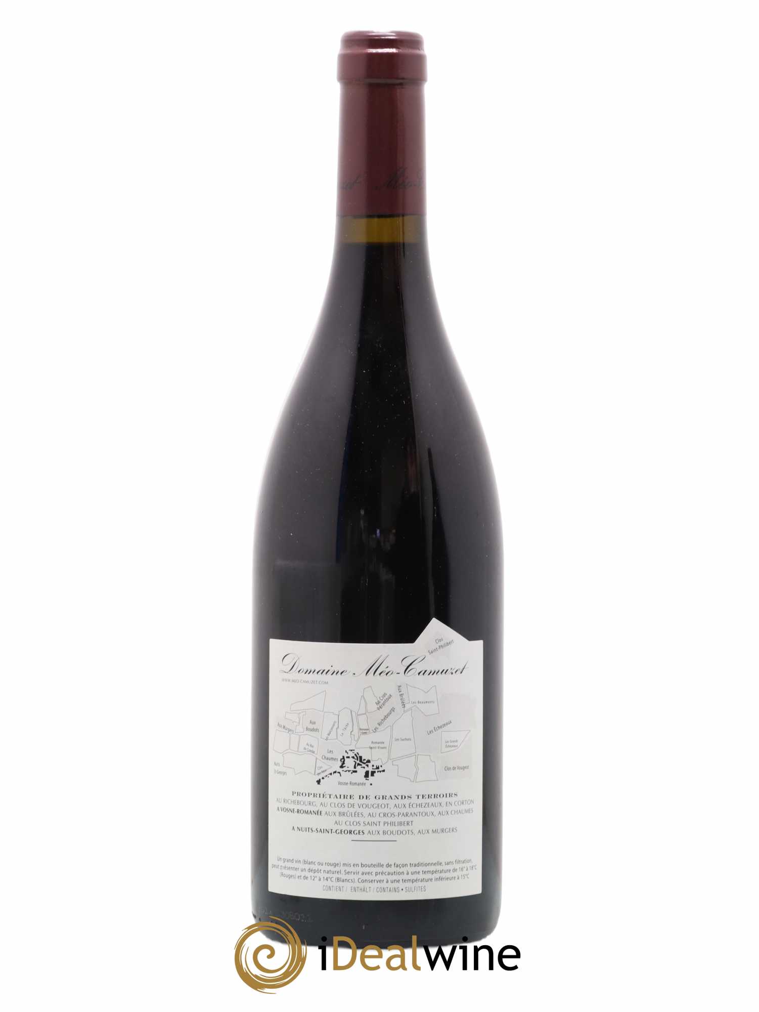 Clos de Vougeot Grand Cru Méo-Camuzet (Domaine) 2015 - Lot de 1 bouteille - 1