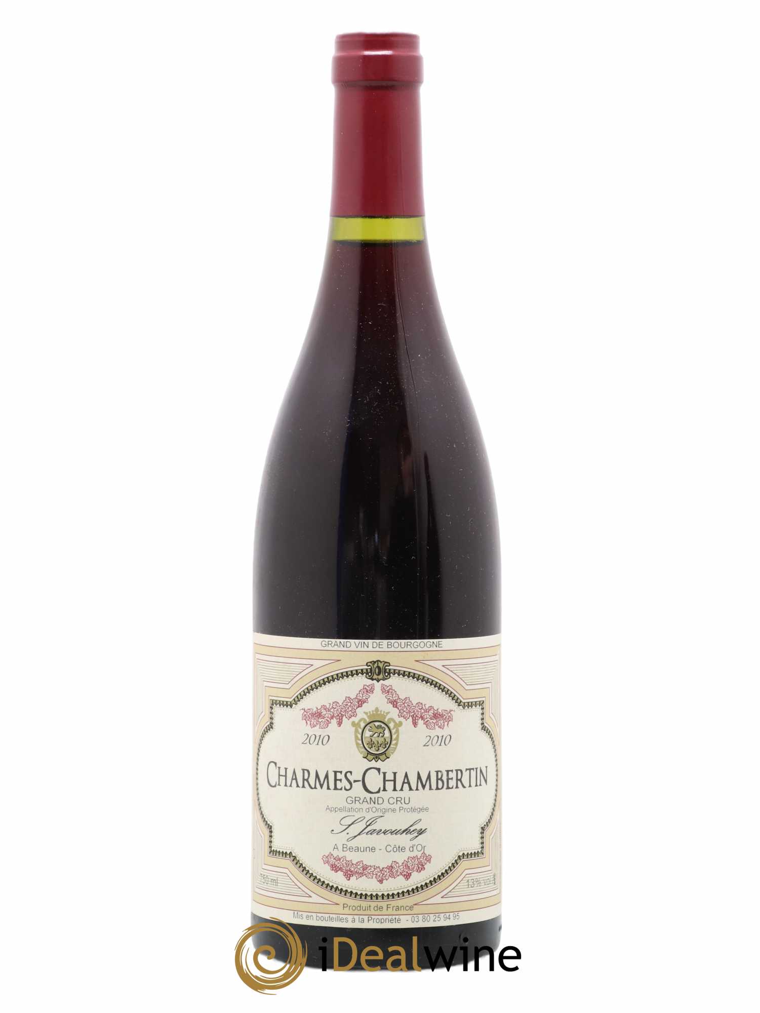 Charmes-Chambertin Grand Cru Javouhey 2010 - Lot de 1 bouteille - 0