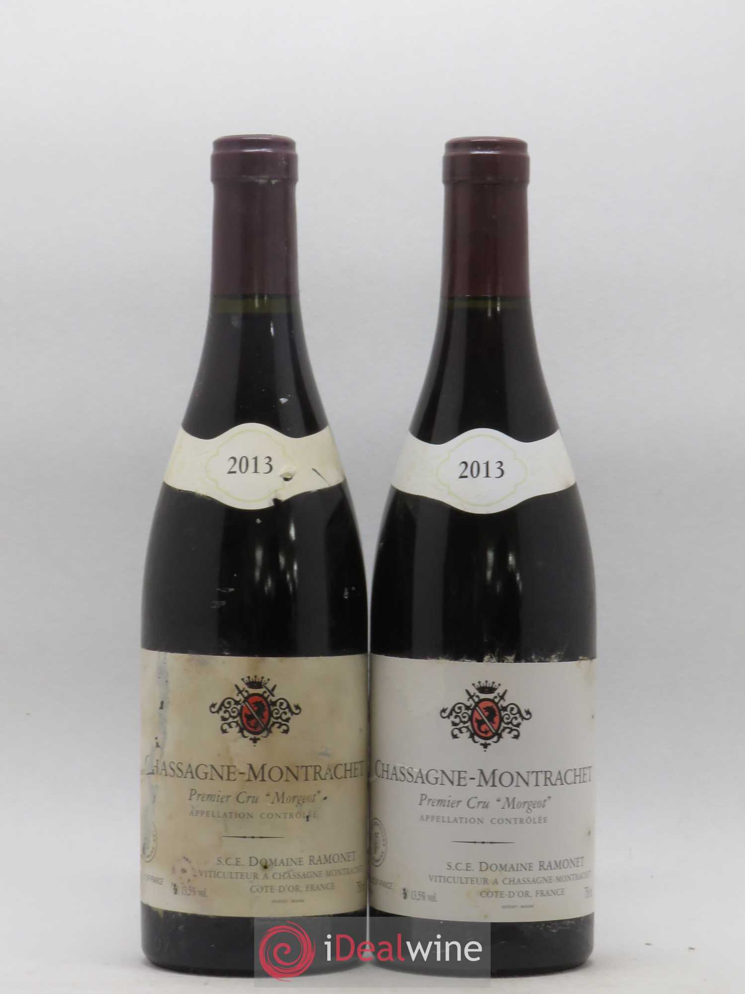 Chassagne-Montrachet 1er Cru Morgeot Ramonet (Domaine) 2013 - Lot de 2 bouteilles - 0