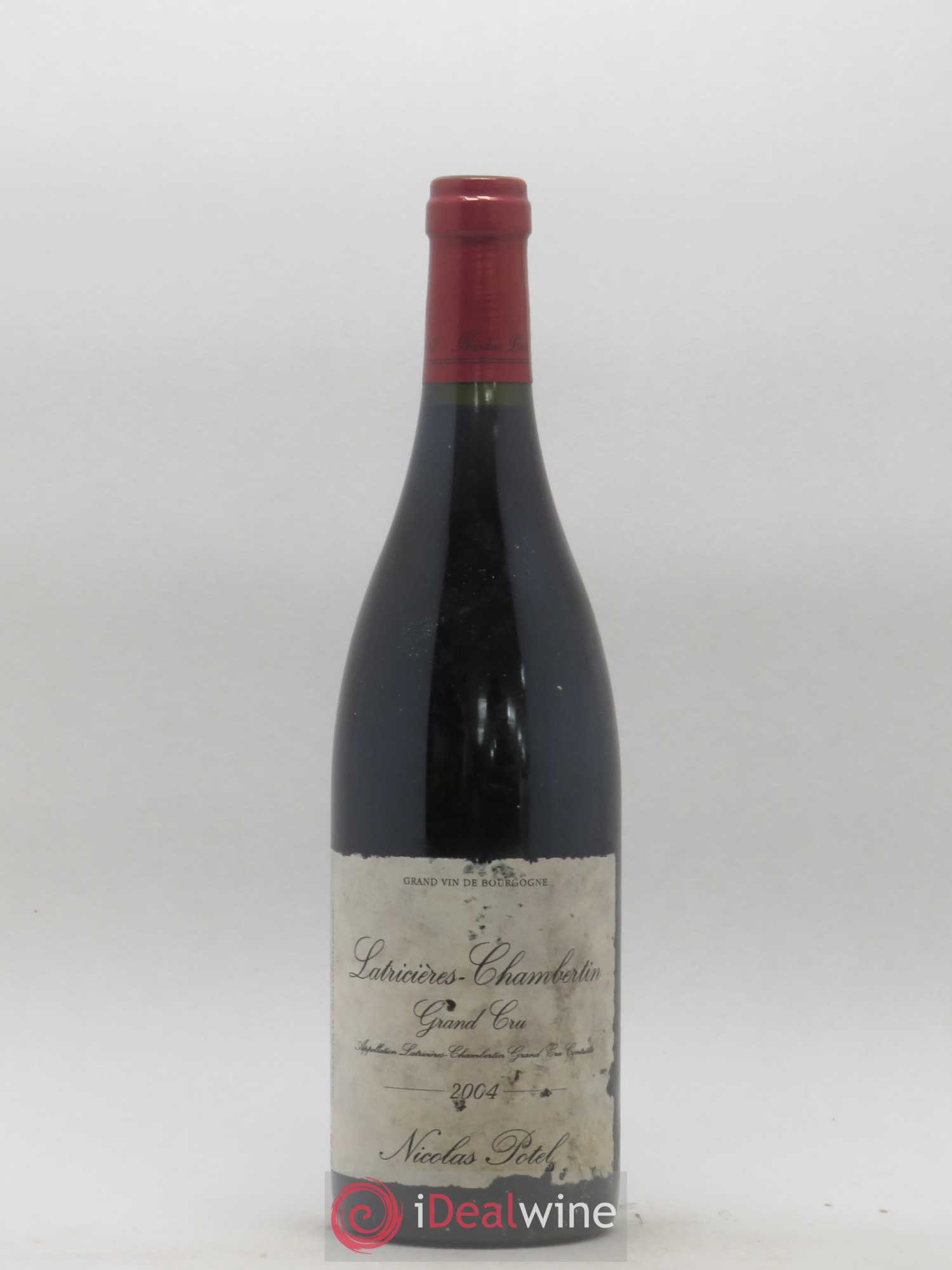 Latricières-Chambertin Grand Cru Maison Nicolas Potel 2004 - Lot de 1 bouteille - 0