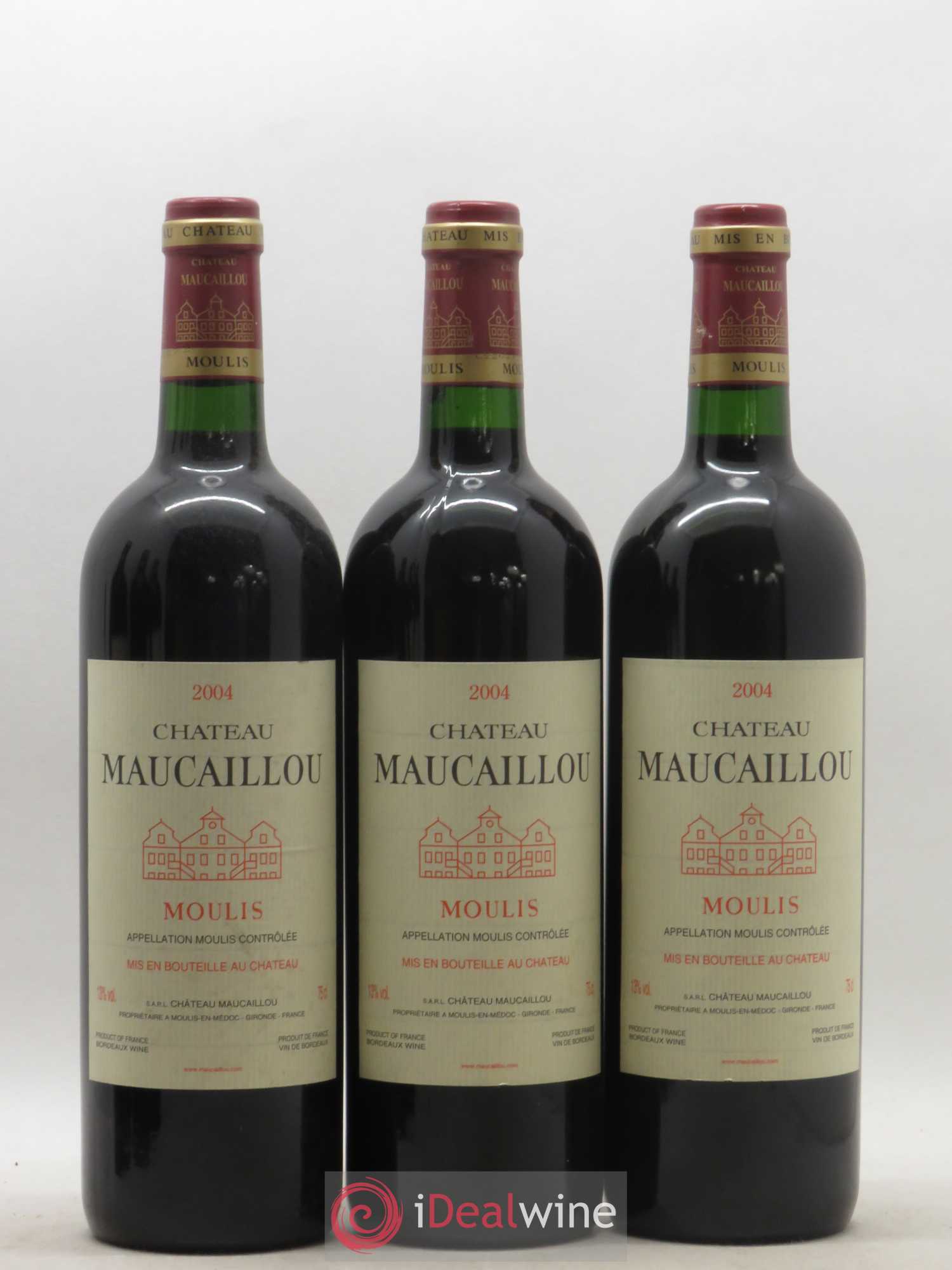 Château Maucaillou 2004 - Lot de 6 bouteilles - 1