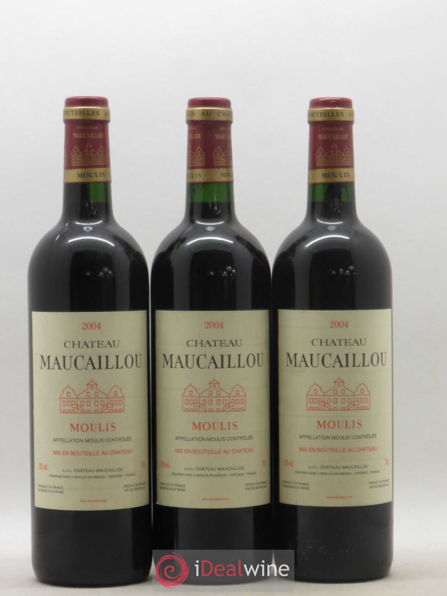 Château Maucaillou 2004 - Lot de 6 bouteilles - 2
