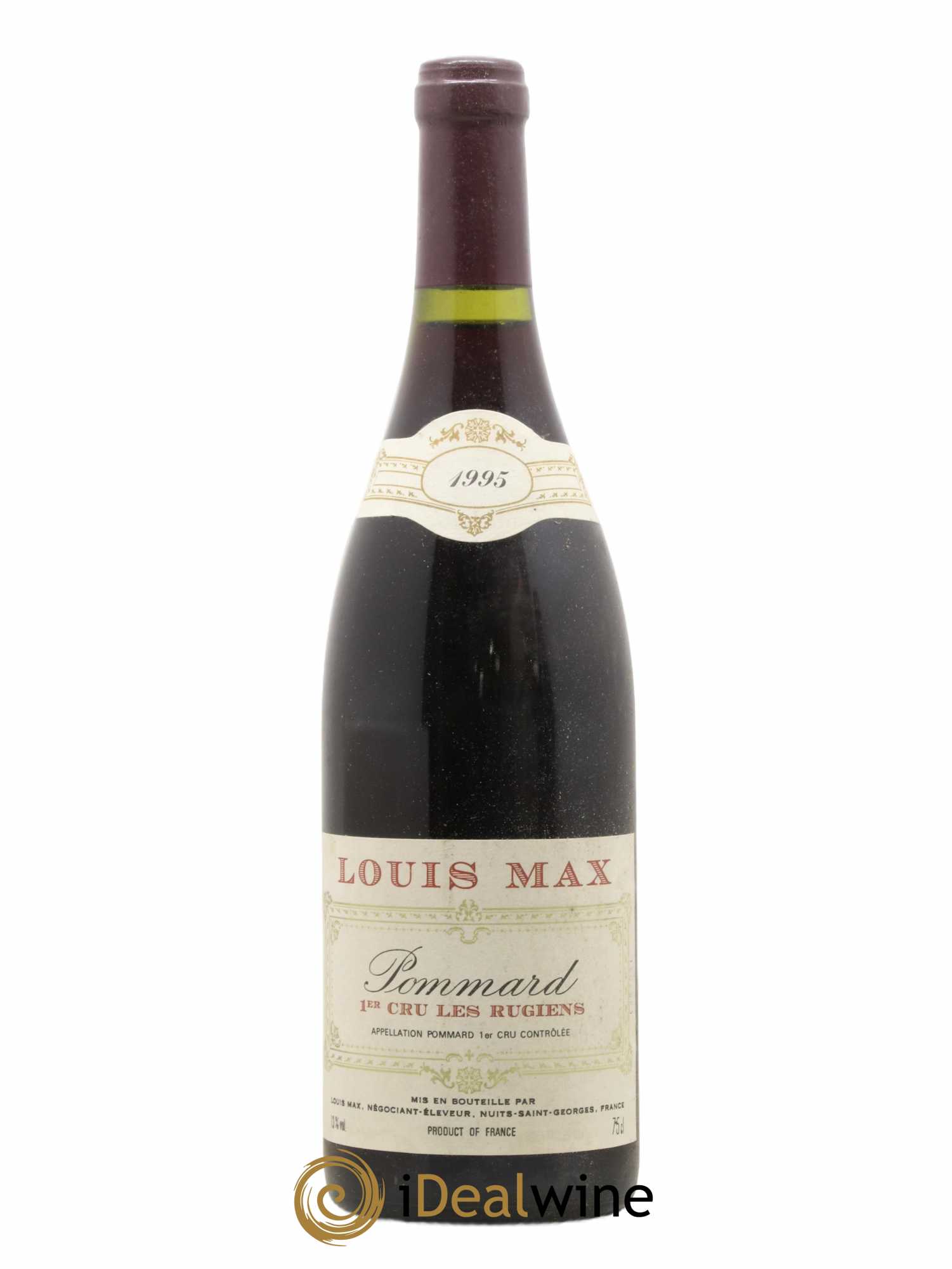 Pommard 1er Cru Les Rugiens Louis Max 1995 - Lot de 1 bouteille - 0