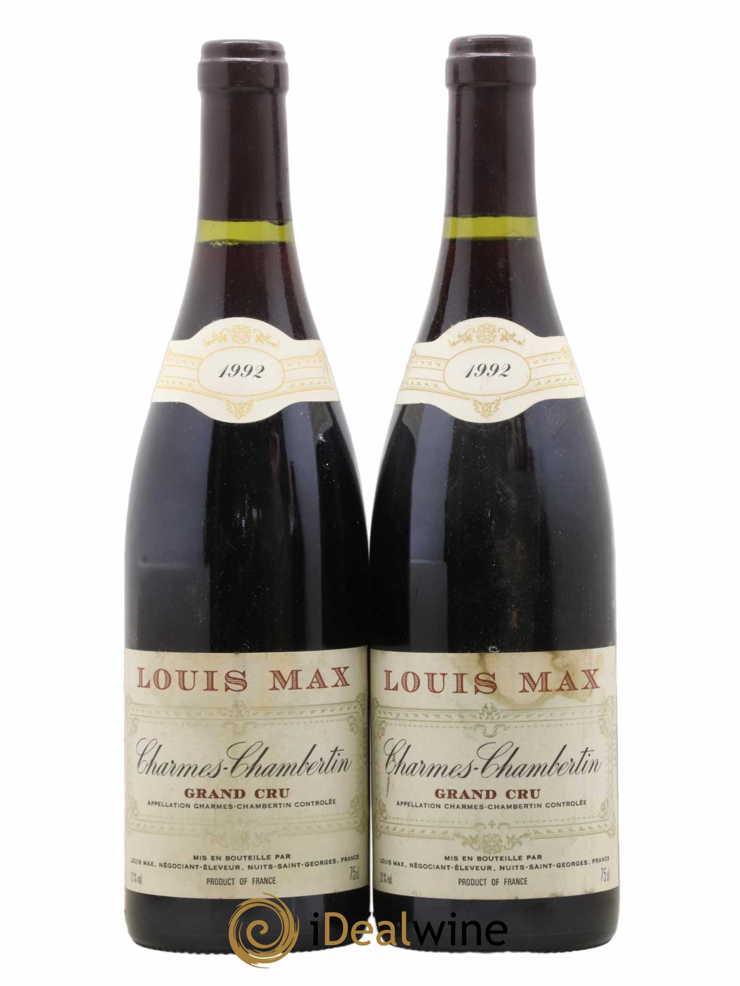Charmes-Chambertin Grand Cru Louis Max 1992 - Lot de 2 bouteilles - 0