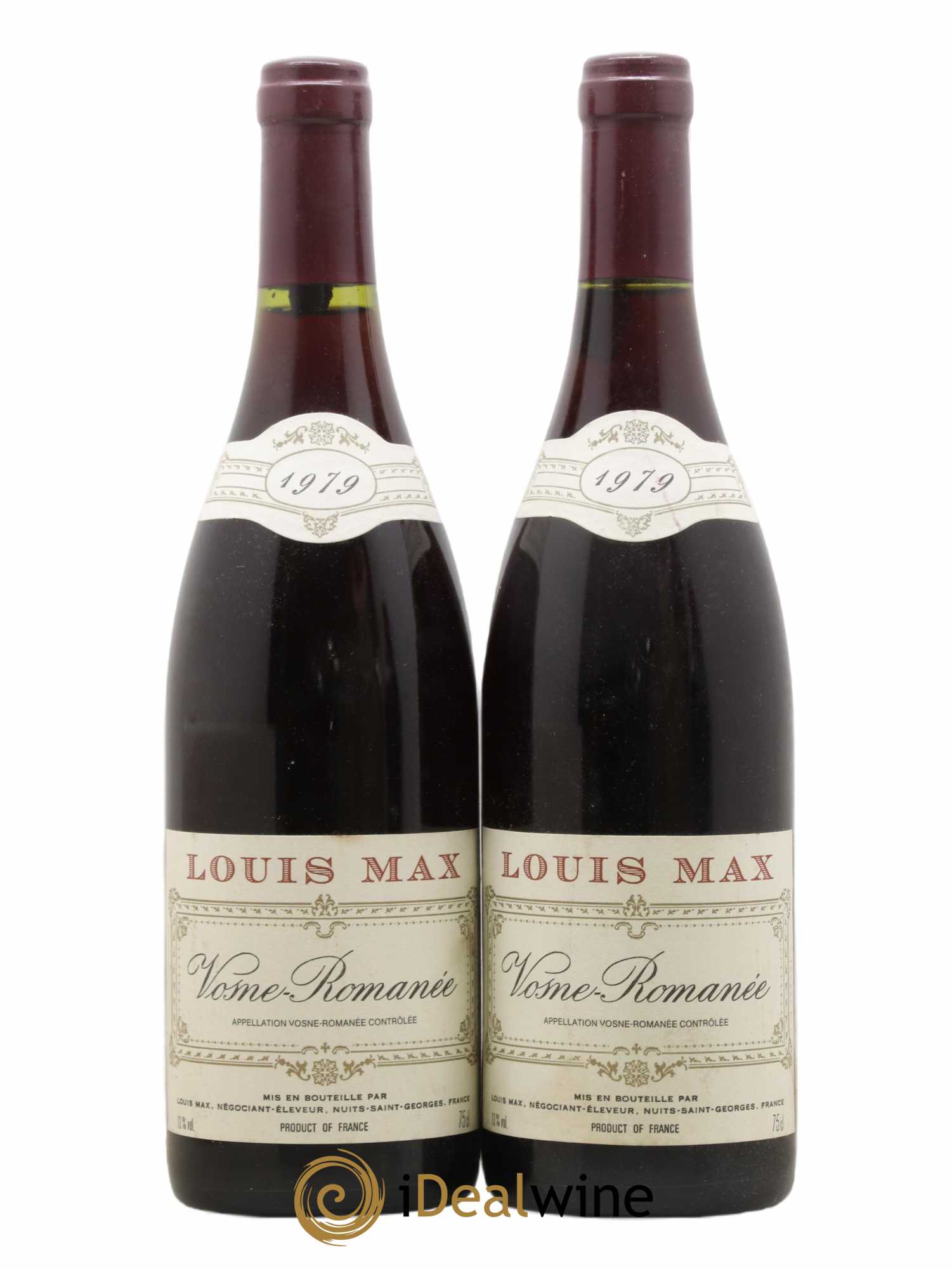 Vosne-Romanée Louis Max 1979 - Lot de 2 bouteilles - 0