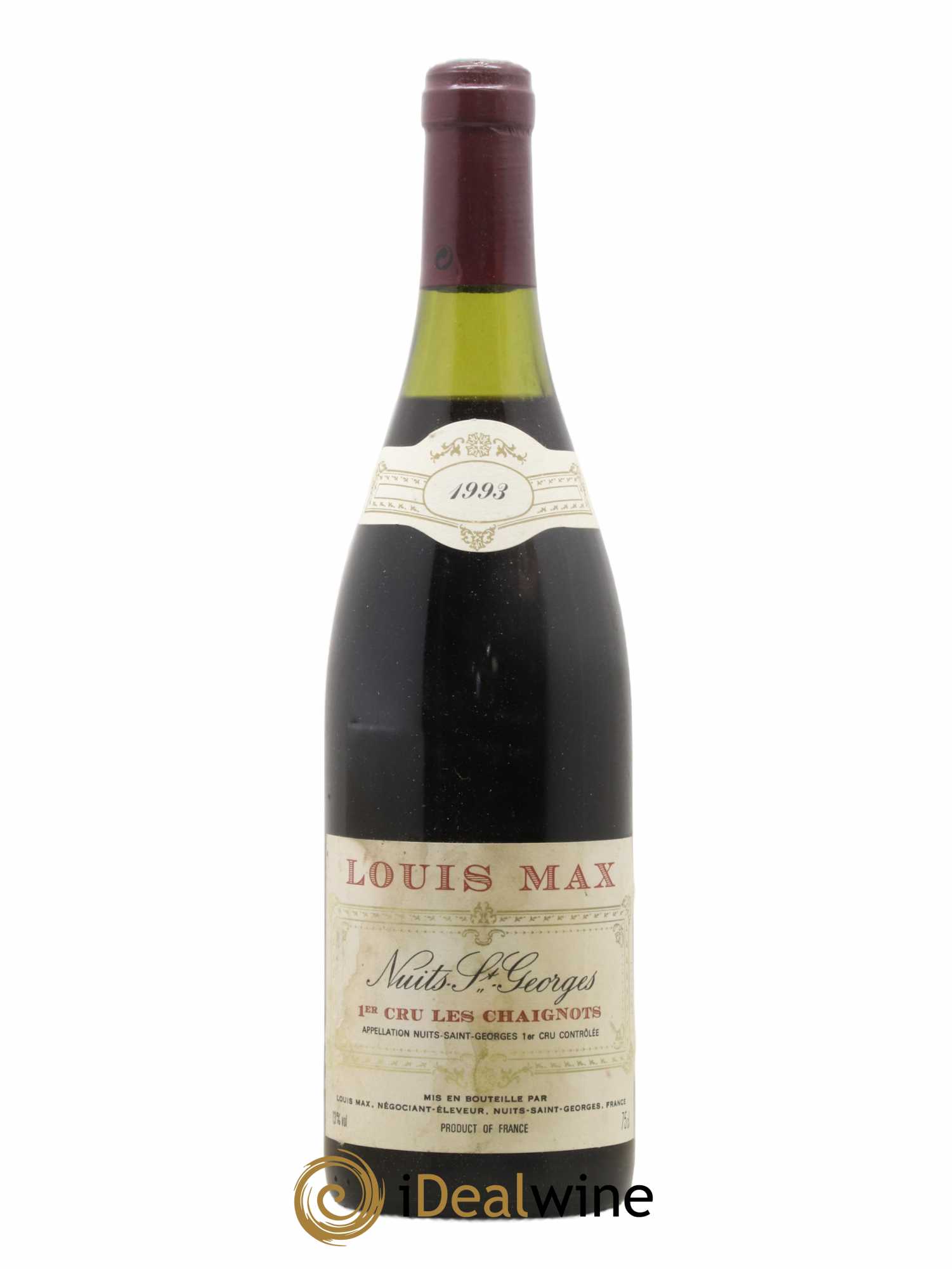 Nuits-Saint-Georges 1er Cru Les Chaignots Louis Max 1993 - Lot de 1 bouteille - 0