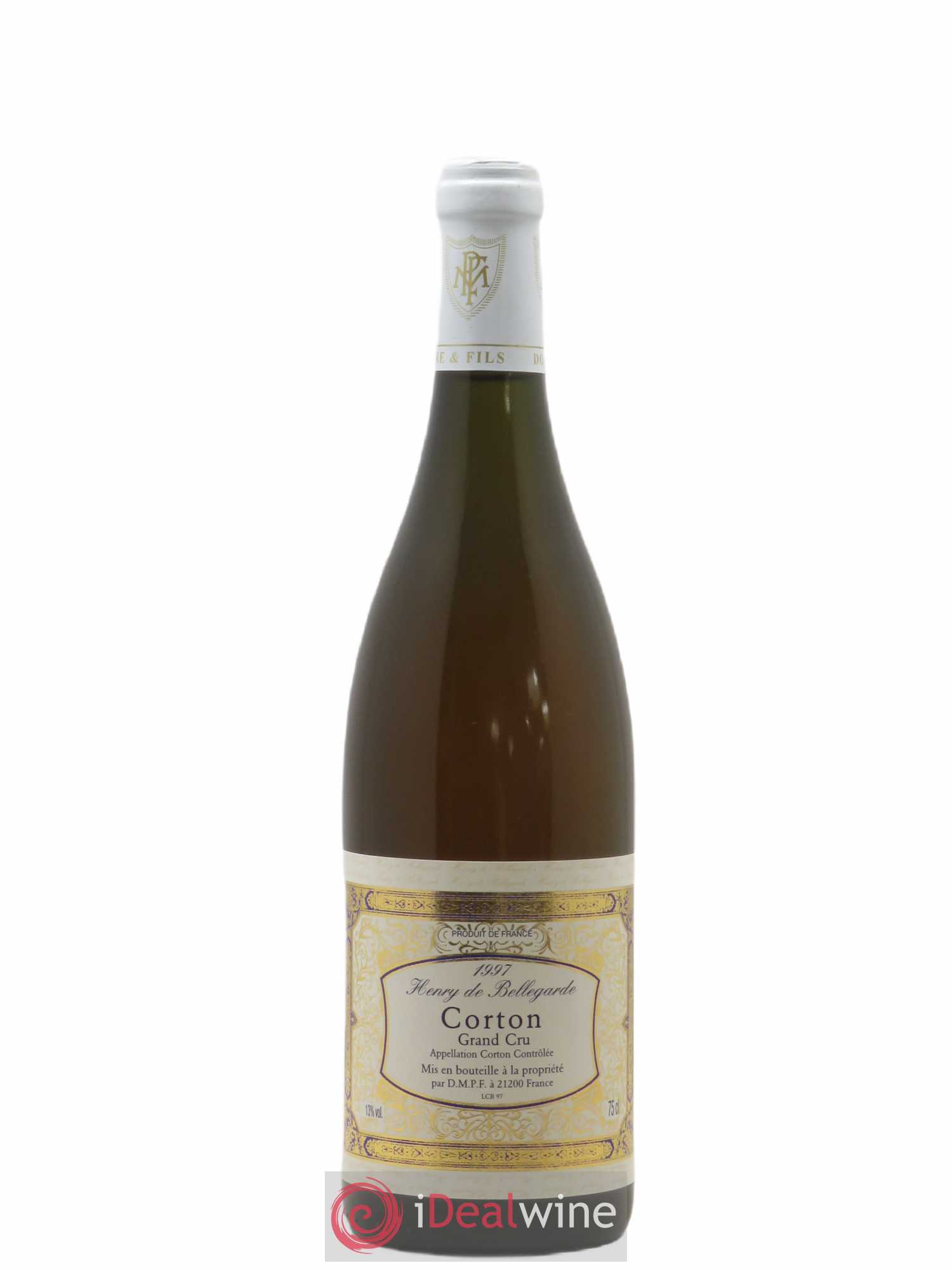 Corton Grand Cru Henry De Bellegarde (sans prix de réserve) 1997 - Posten von 1 Flasche - 0