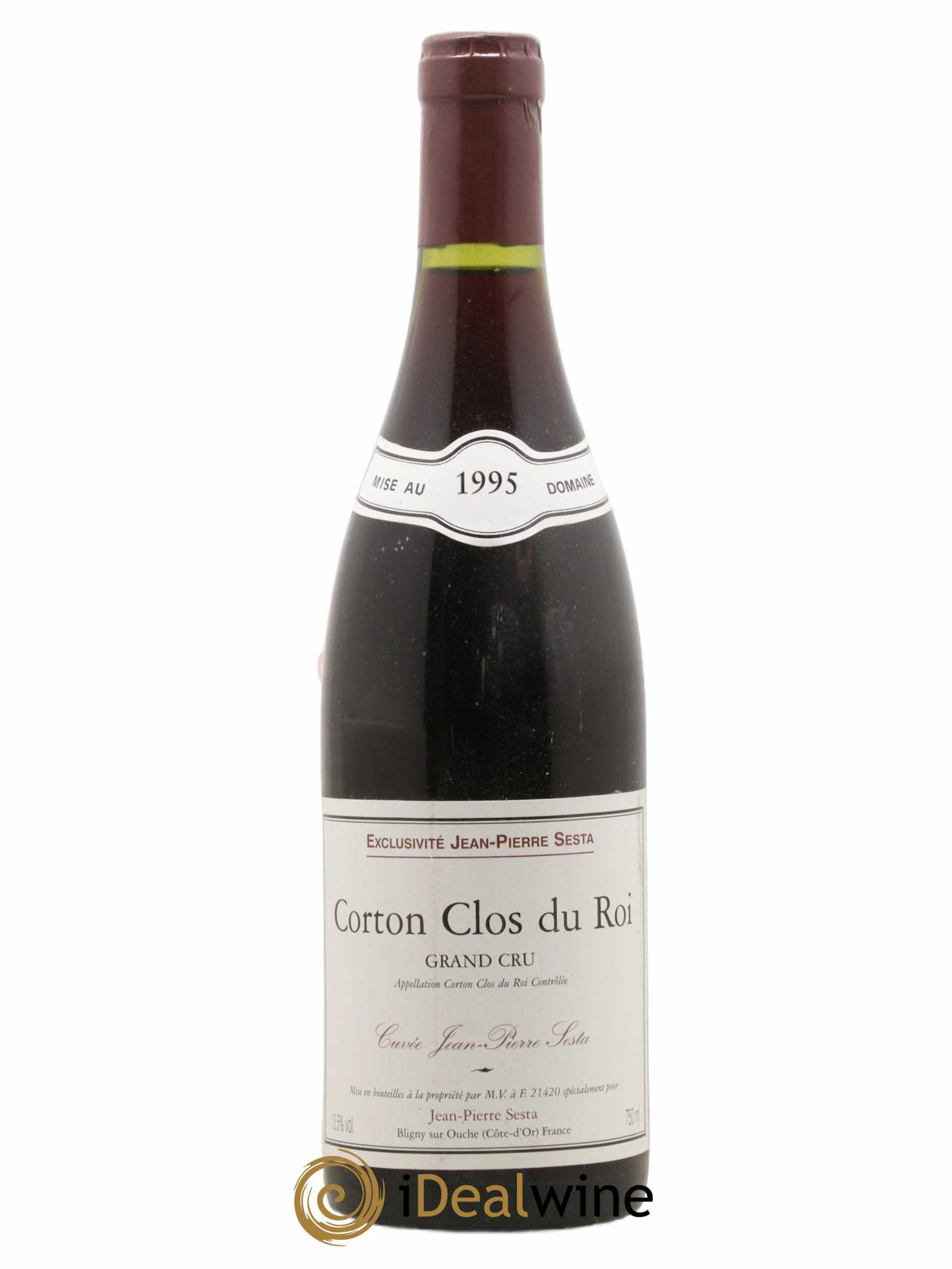 Corton Grand Cru Clos Du Roi Jp Sesta 1995 - Lot de 1 bouteille - 0