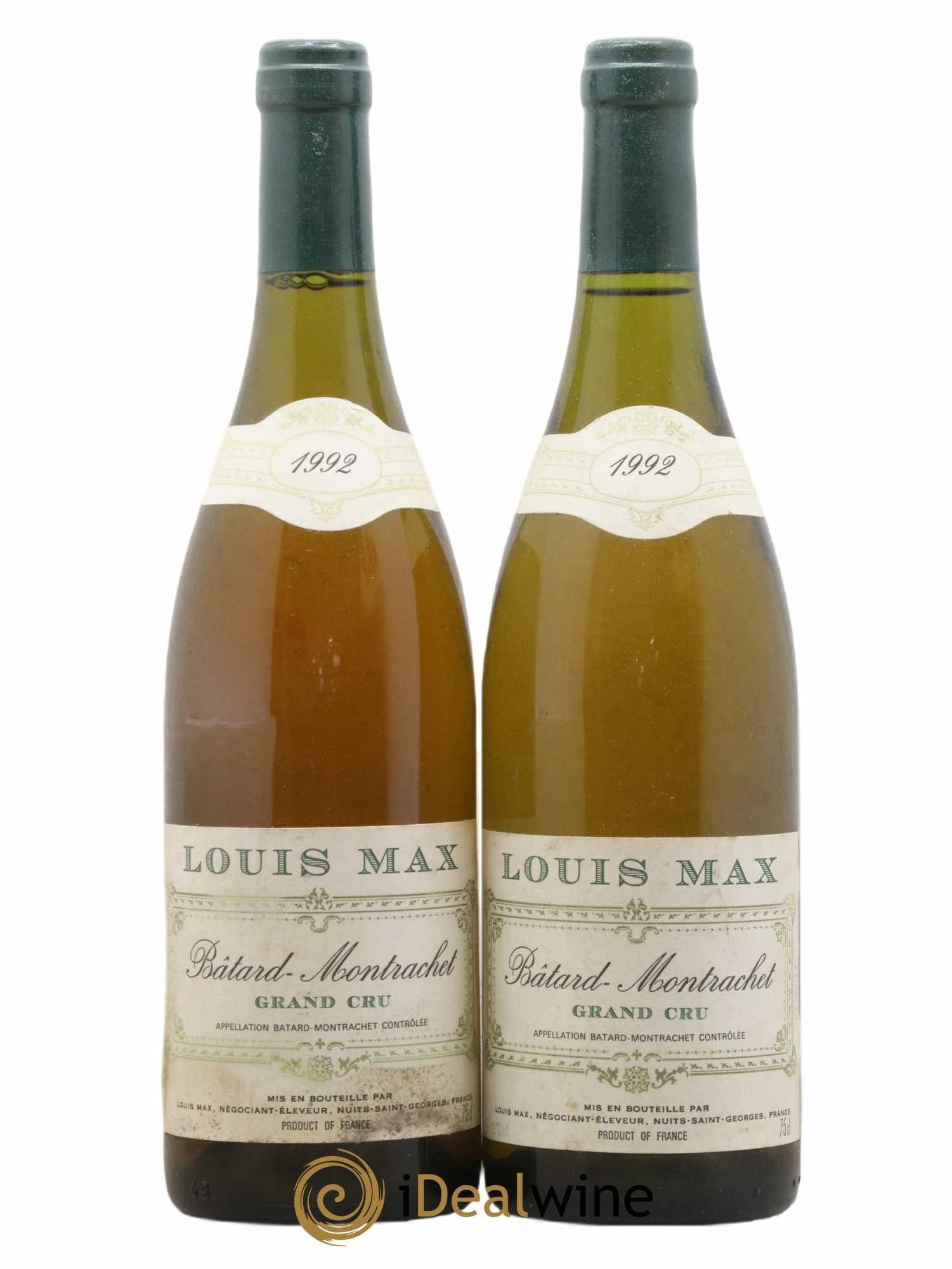 Bâtard-Montrachet Grand Cru Louis Max 1992 - Lot de 2 bouteilles - 0