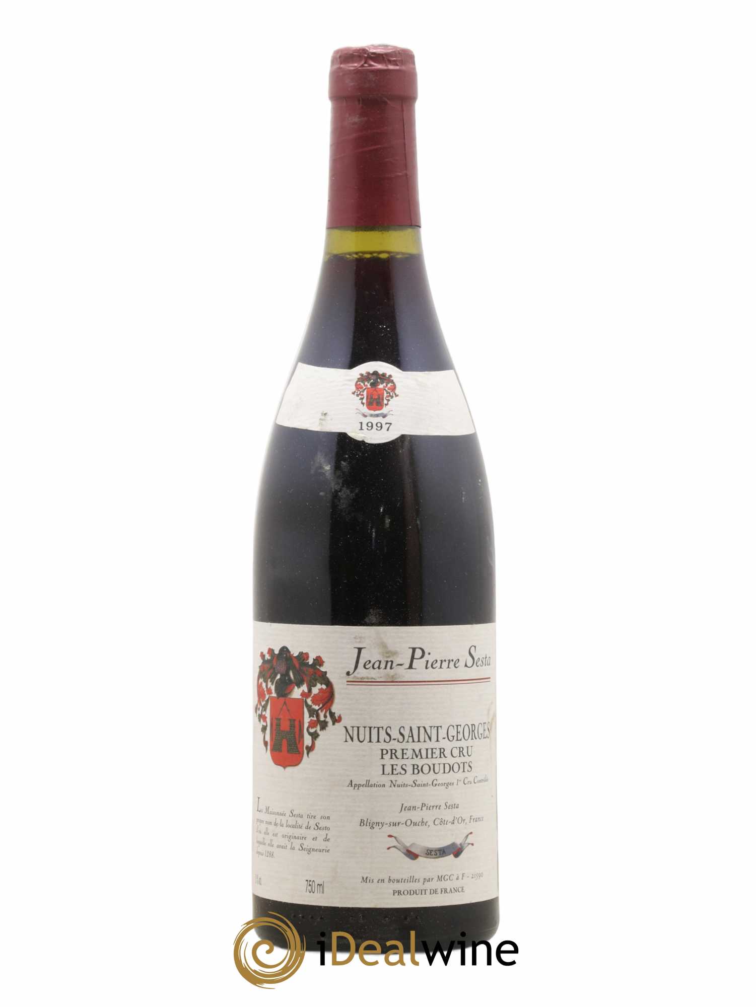 Nuits-Saint-Georges 1er Cru Les Boudots Jp Sesta 1997 - Lot de 1 bouteille - 0