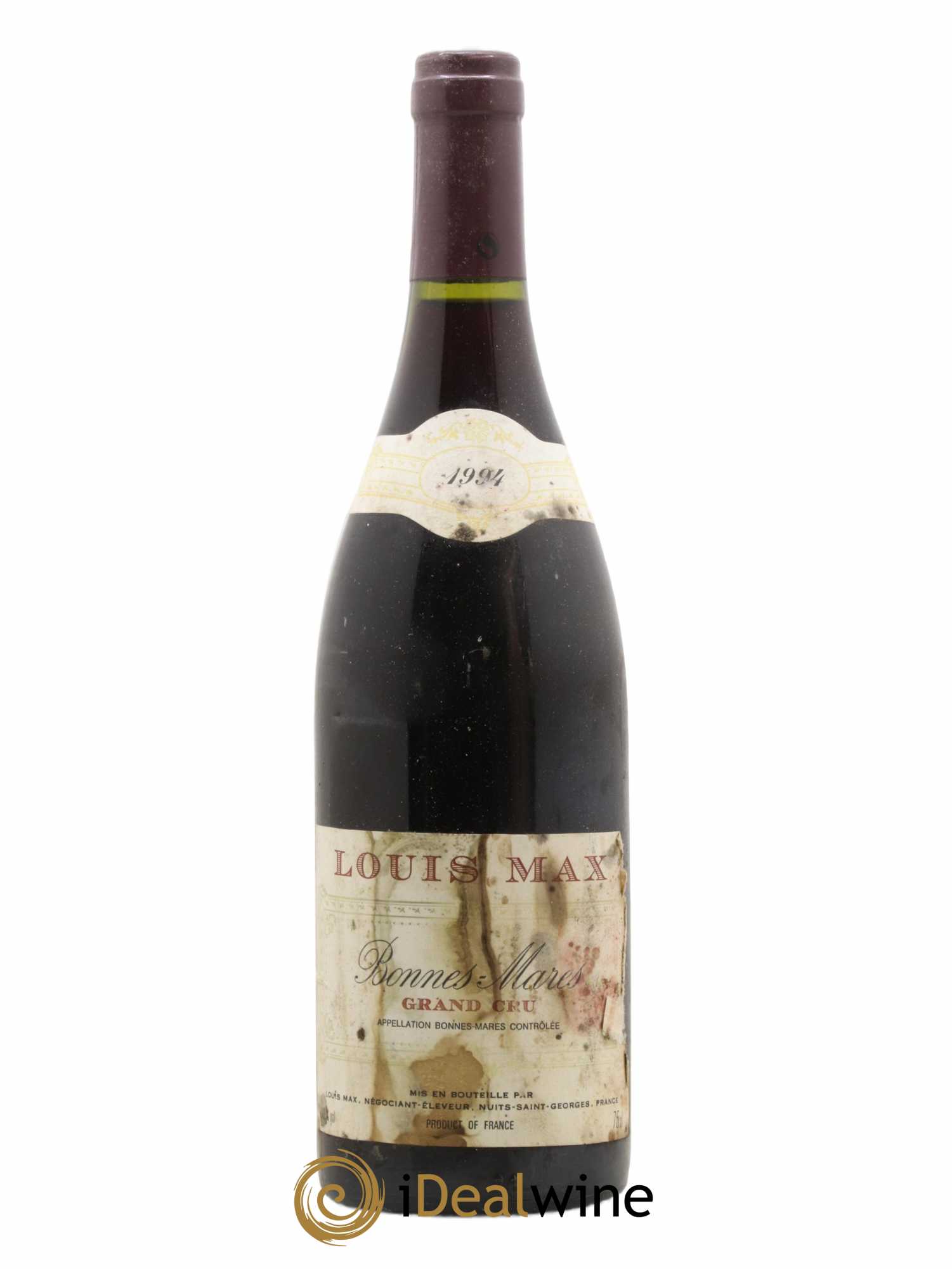 Bonnes-Mares Grand Cru Louis Max 1994 - Lot de 1 bouteille - 0