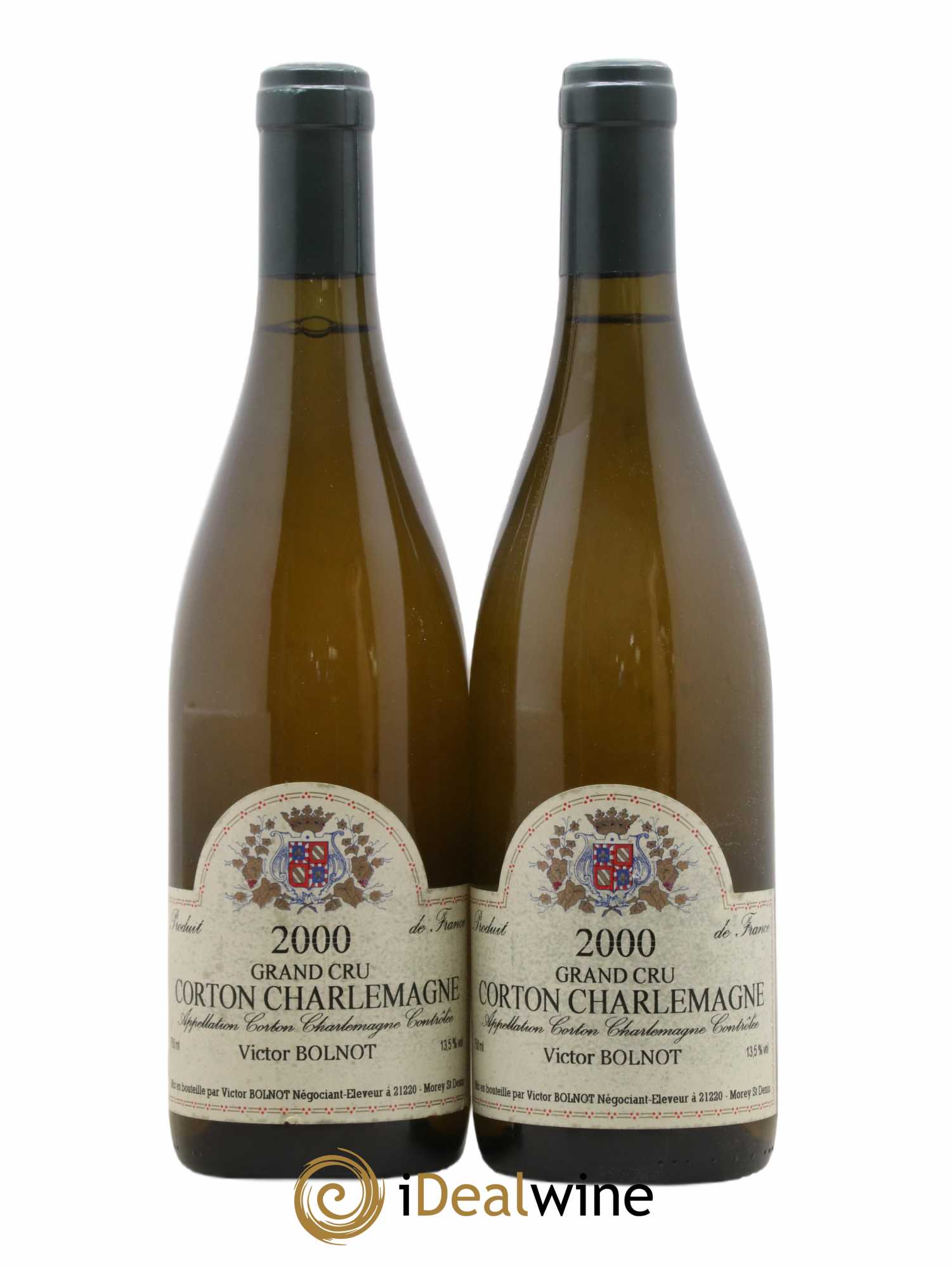 Corton-Charlemagne Grand Cru Victor Bolnot 2000 - Lot de 2 bouteilles - 0