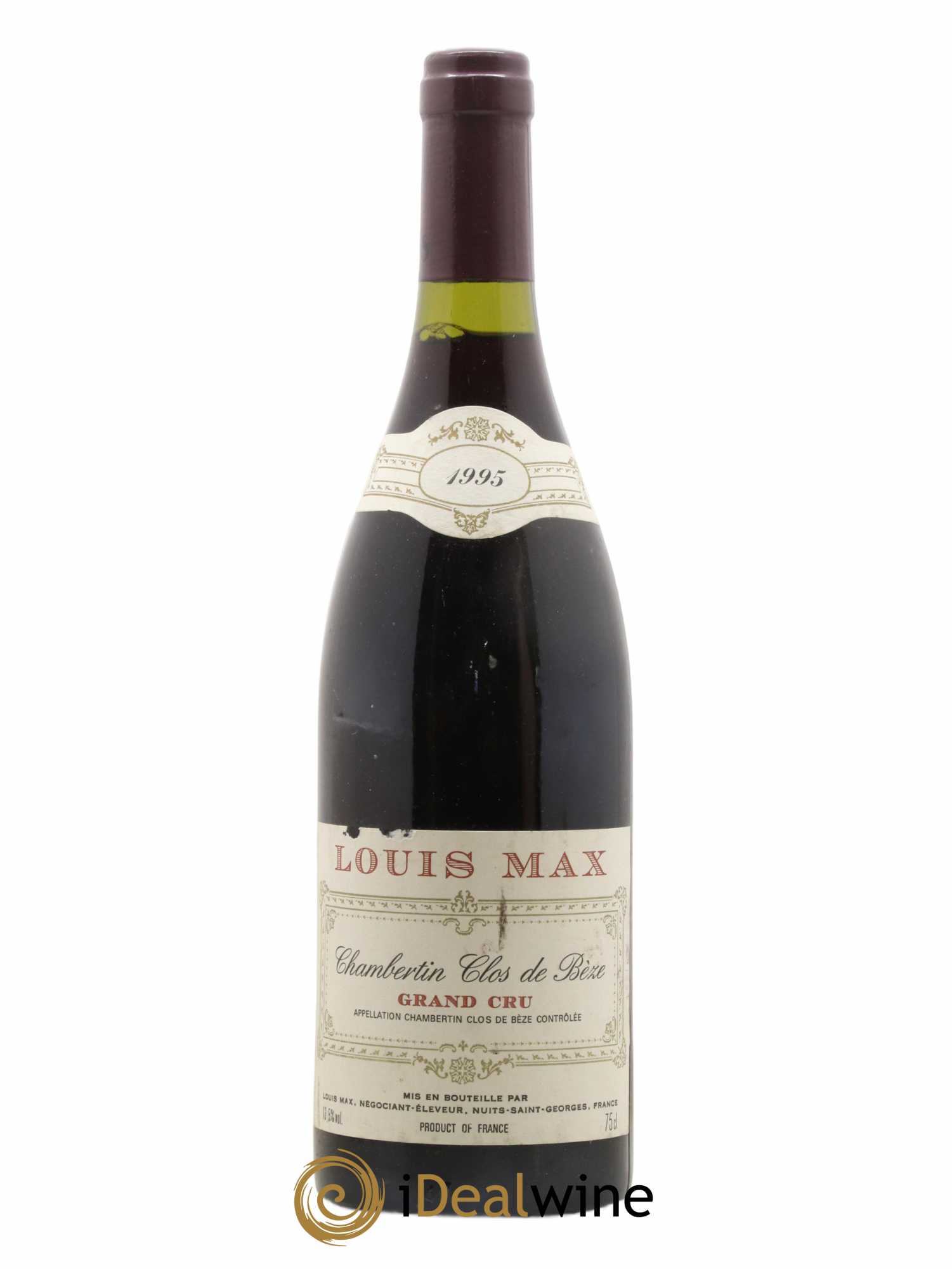 Chambertin Clos de Bèze Grand Cru Louis Max 1995 - Lot de 1 bouteille - 0
