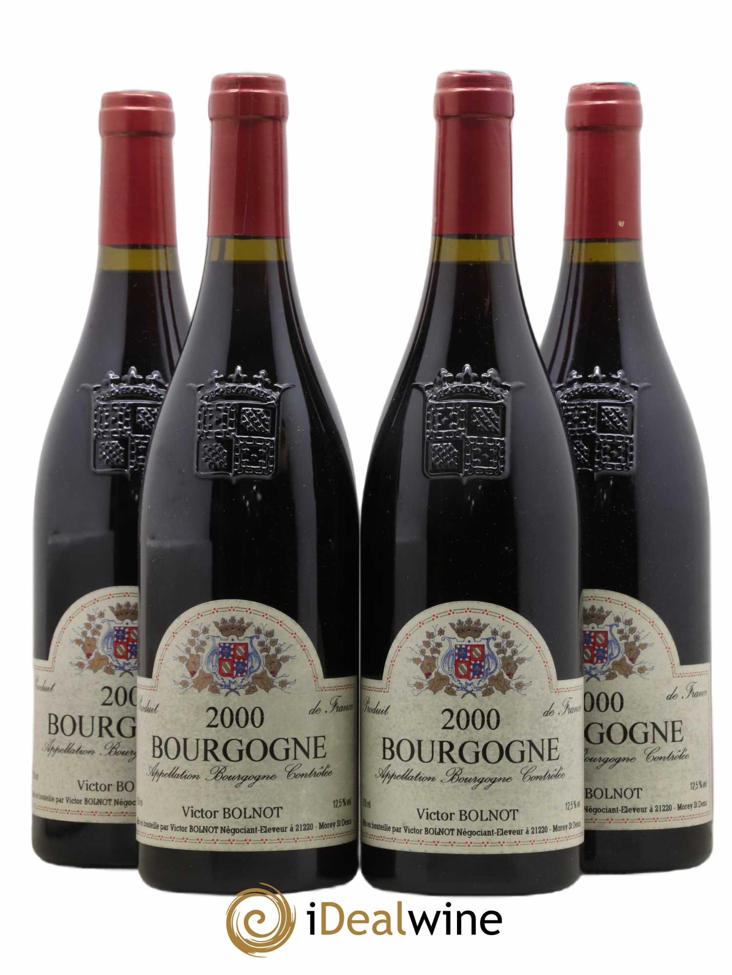 Bourgogne Victor Bolnot 2000 - Lot de 4 bouteilles - 0