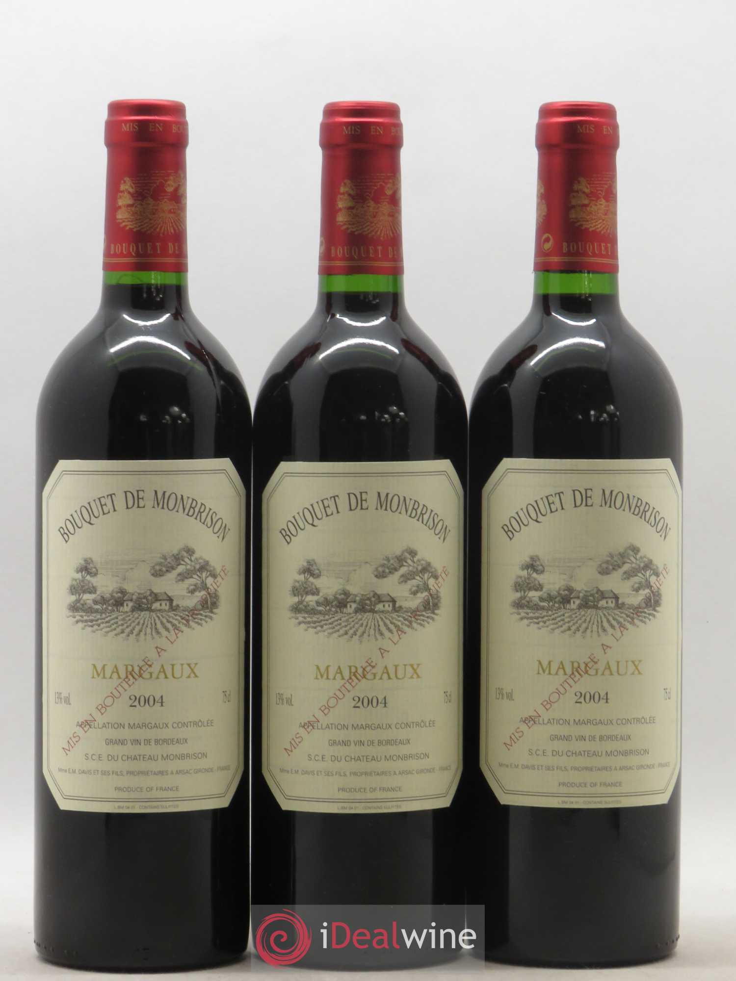 Bordeaux Bouquet de Montbrison (sans prix de réserve) 2004 - Posten von 12 Flaschen - 3